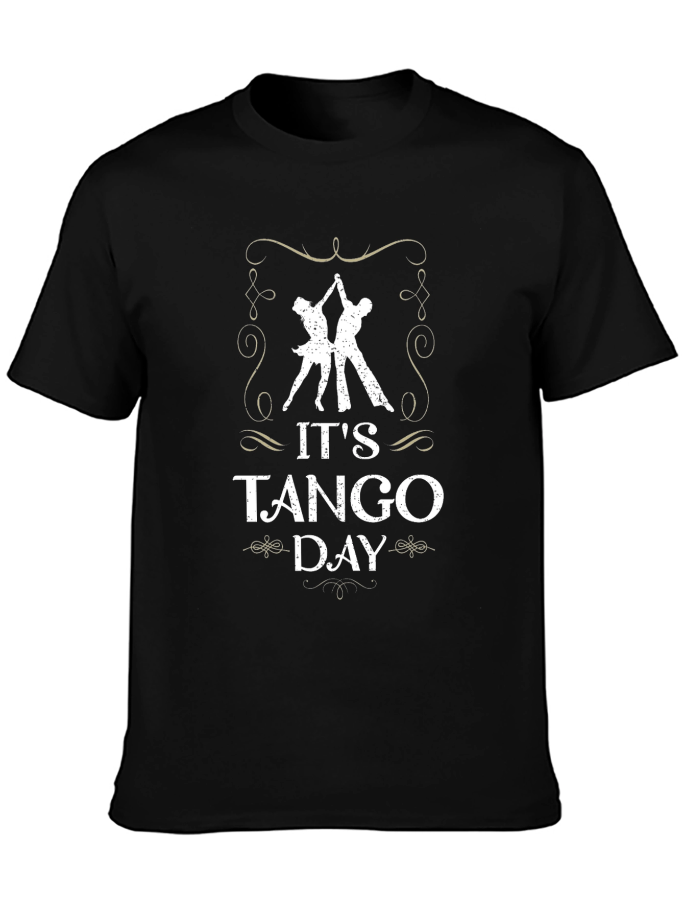 Its Tango Day Graphic T-Shirt - Dancing Tee
