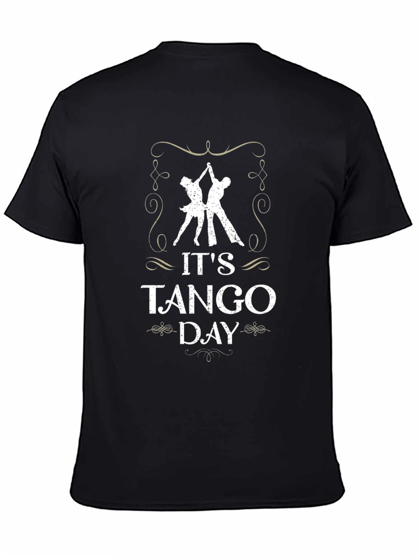 Its Tango Day Graphic T-Shirt - Dancing Tee