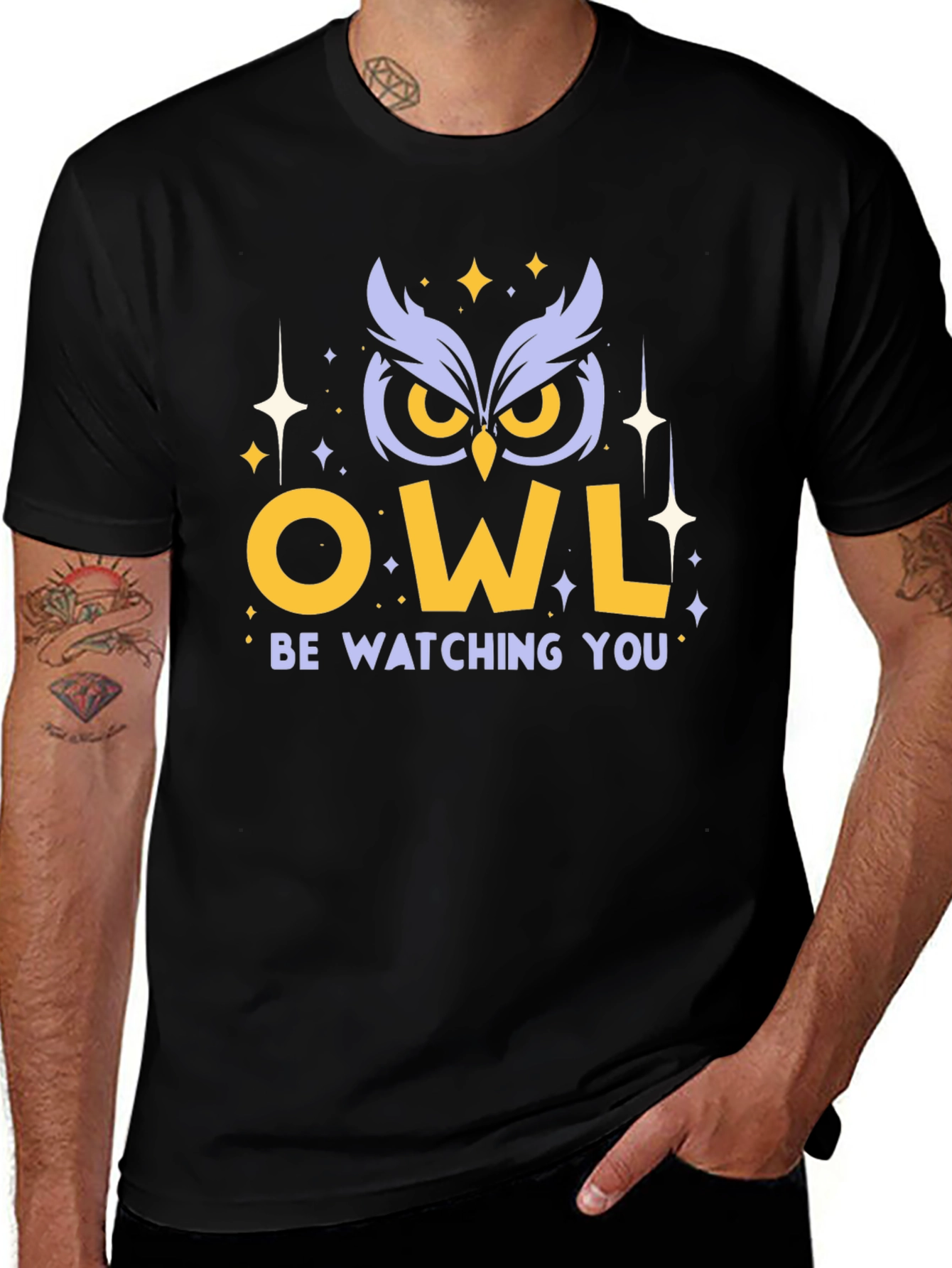 Owl Be Watching You Graphic Tee