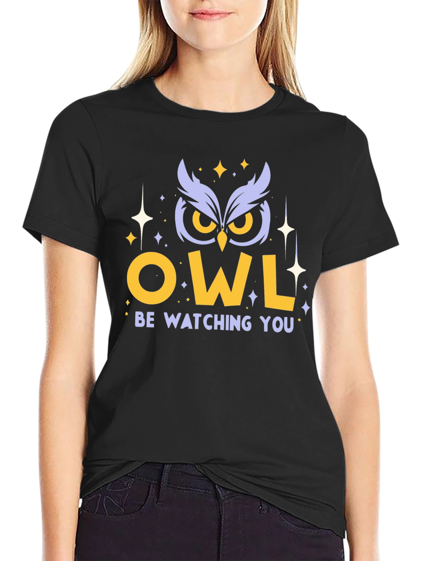 Owl Be Watching You Graphic Tee