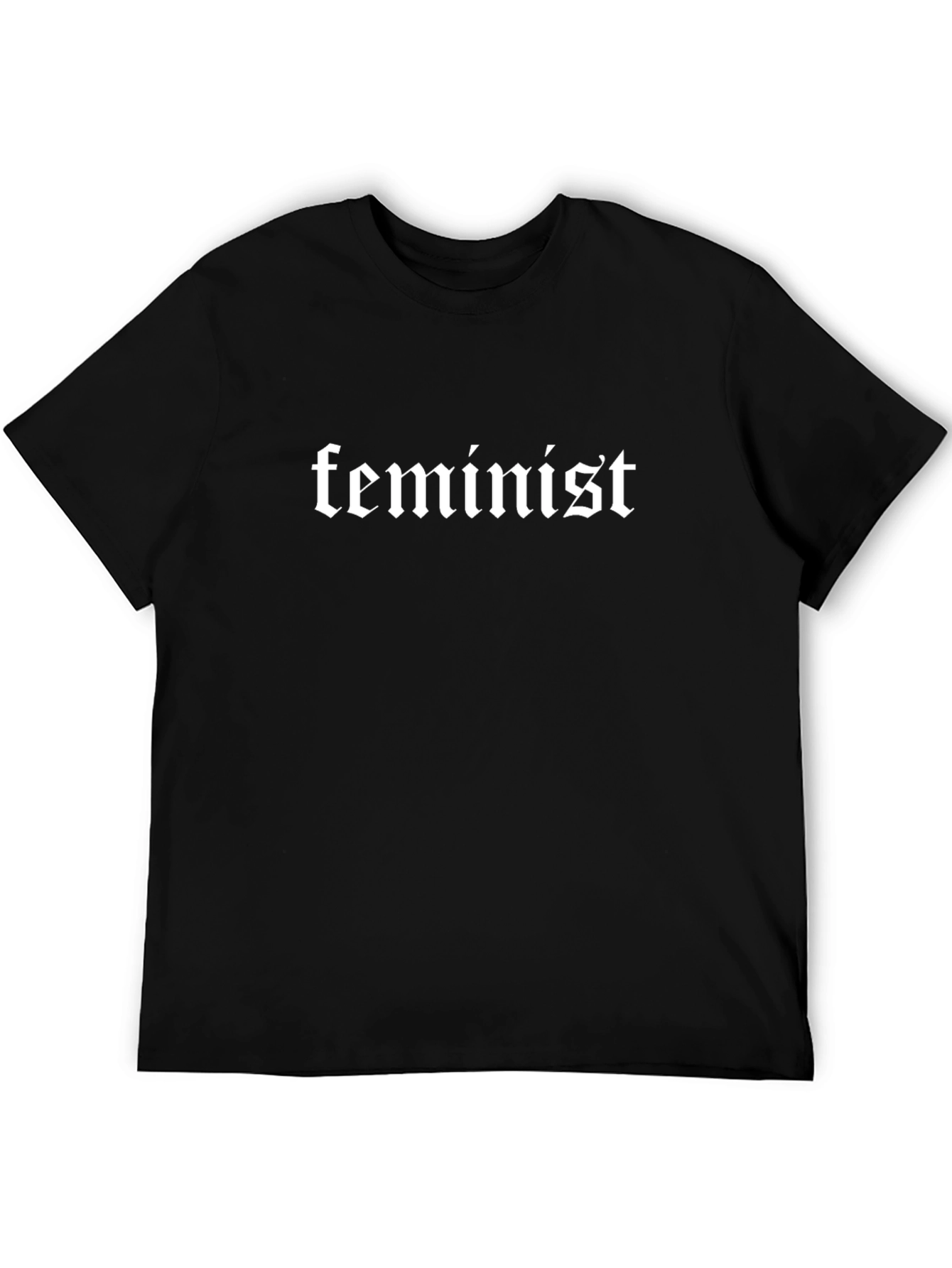 Feminist Graphic Tee - Unisex Black T-Shirt