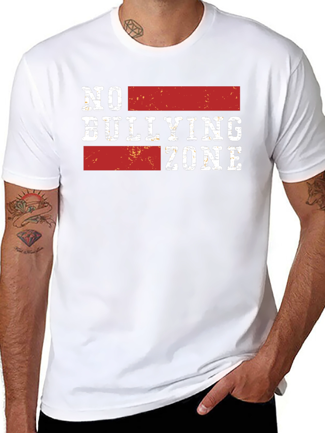 No Bullying Zone Graphic Tee