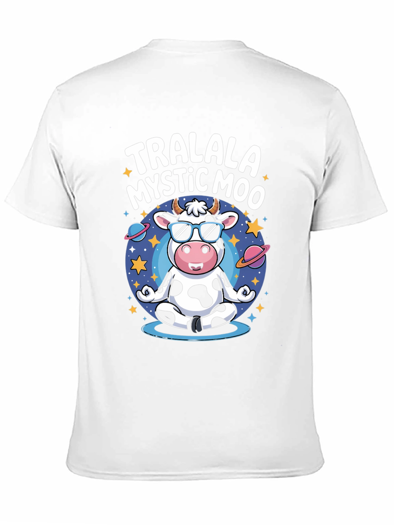 TralaLa Mystic Moo Black T-Shirt