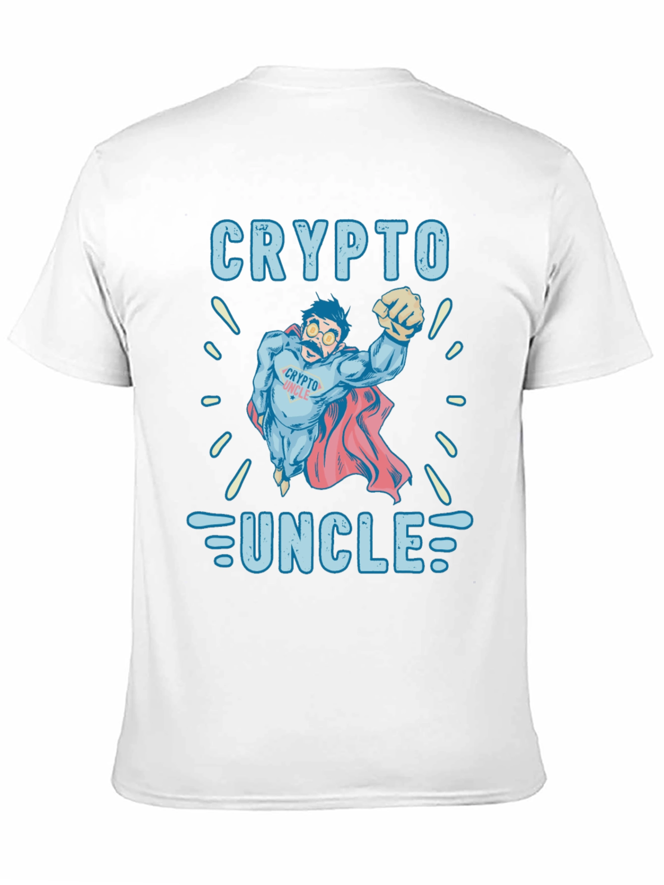 Crypto Uncle T-Shirt - Funny Cryptocurrency Tee