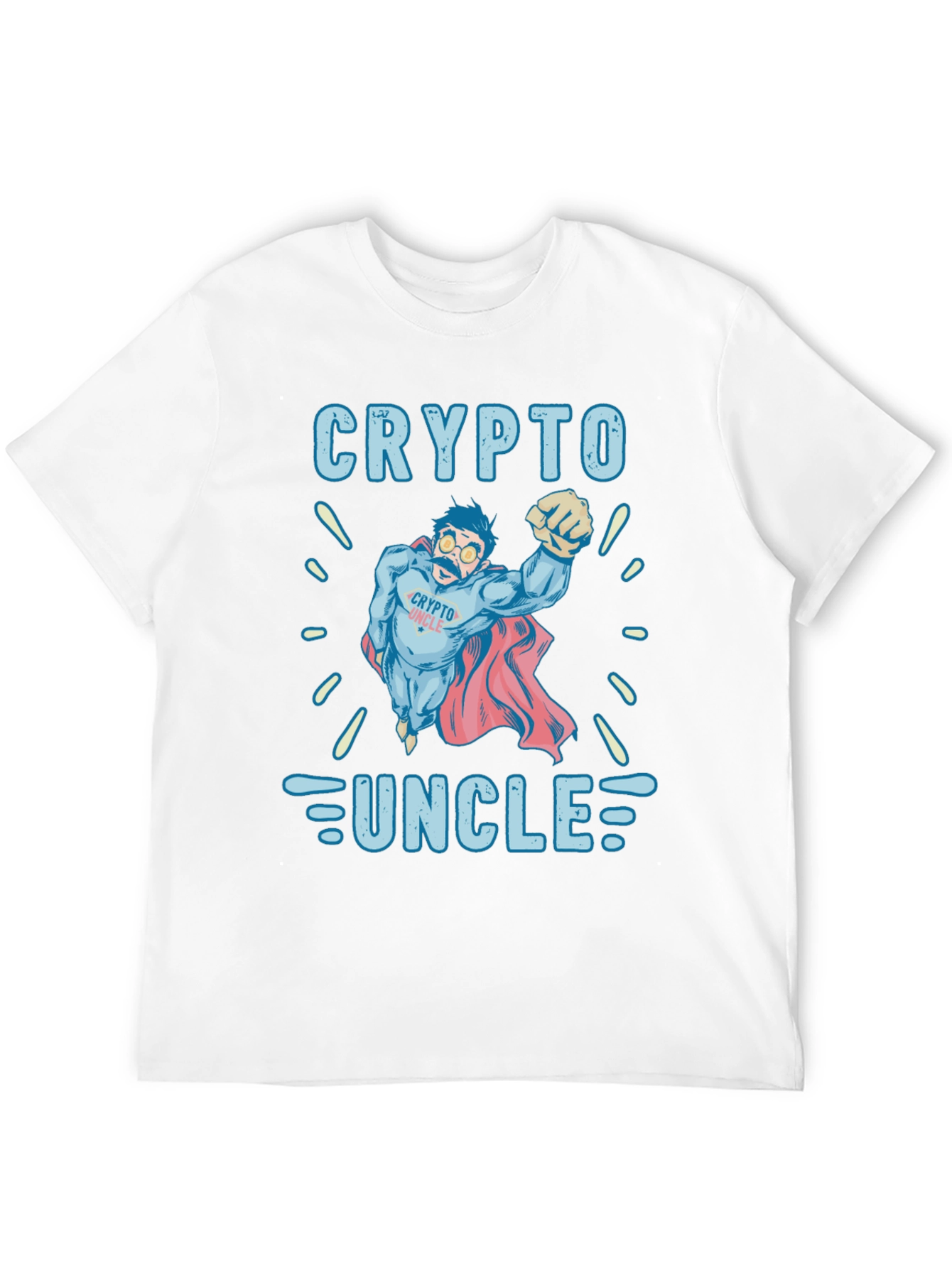 Crypto Uncle T-Shirt - Funny Cryptocurrency Tee