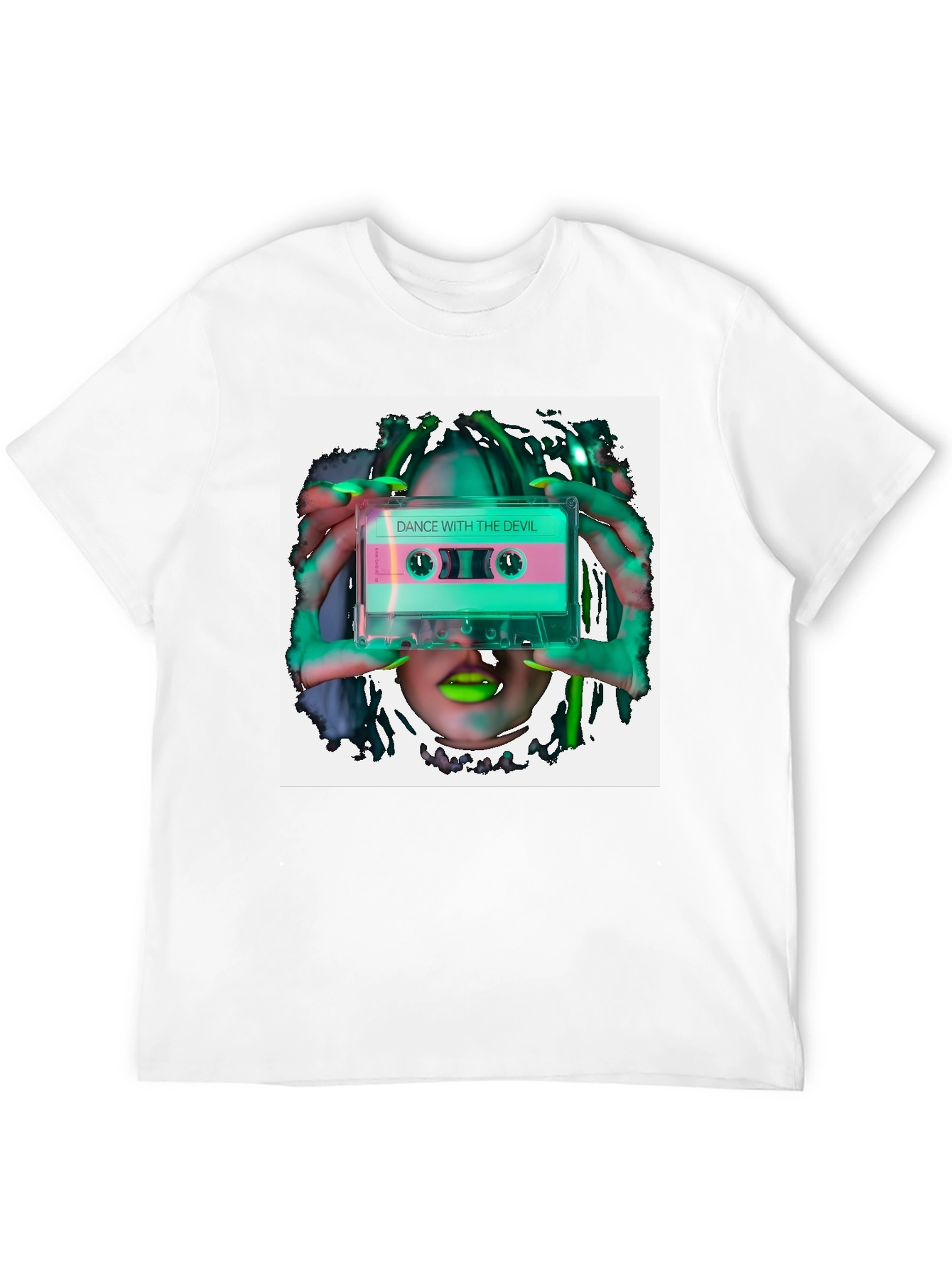 Dance With The Devil Cassette Graphic Tee
