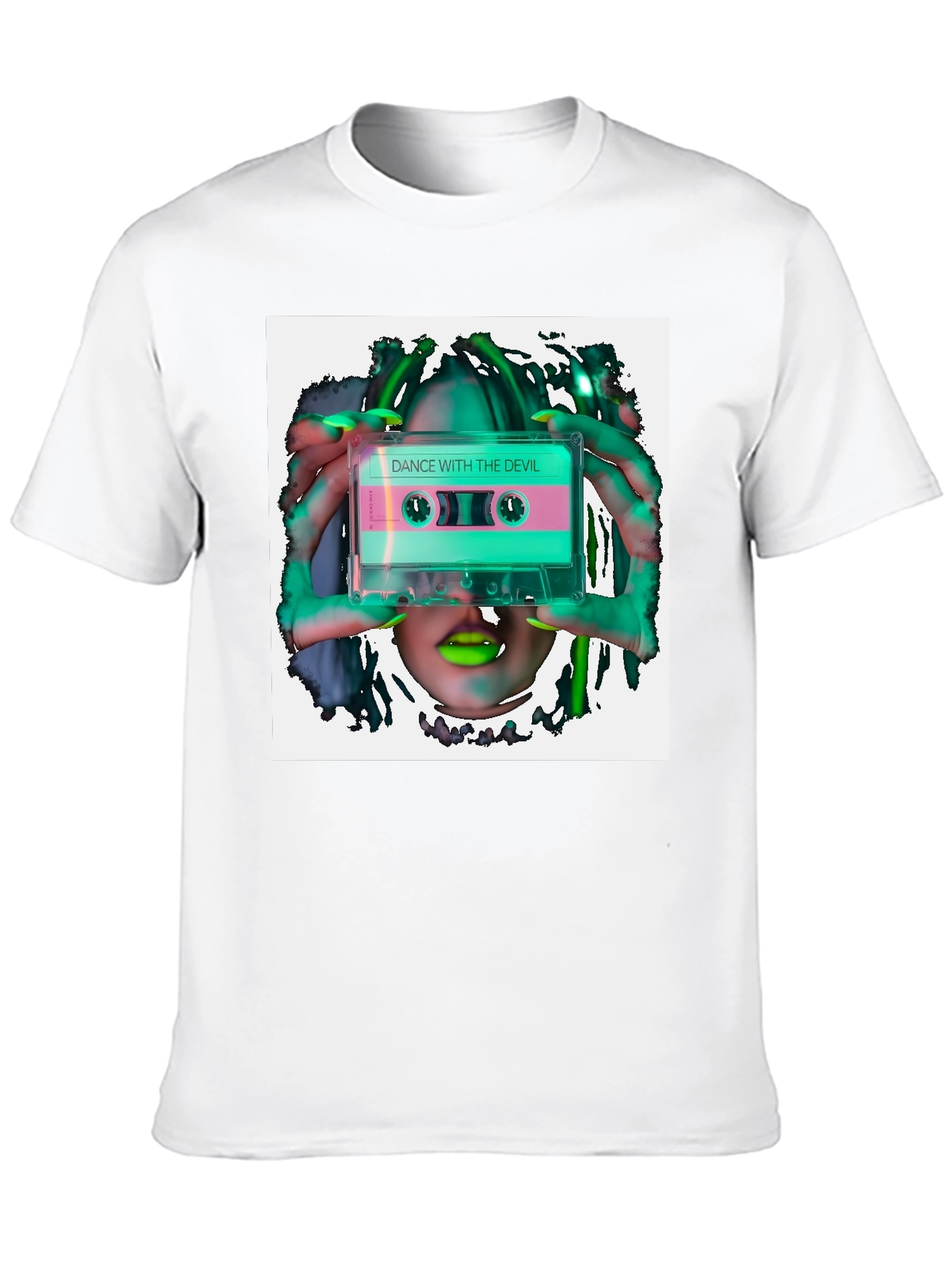 Dance With The Devil Cassette Graphic Tee