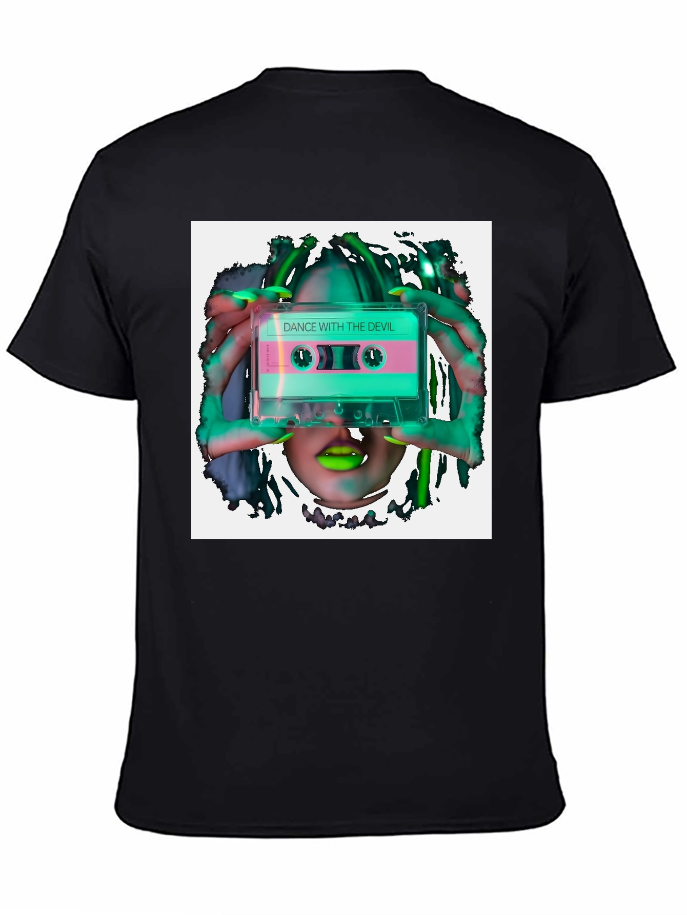 Dance With The Devil Cassette Graphic Tee