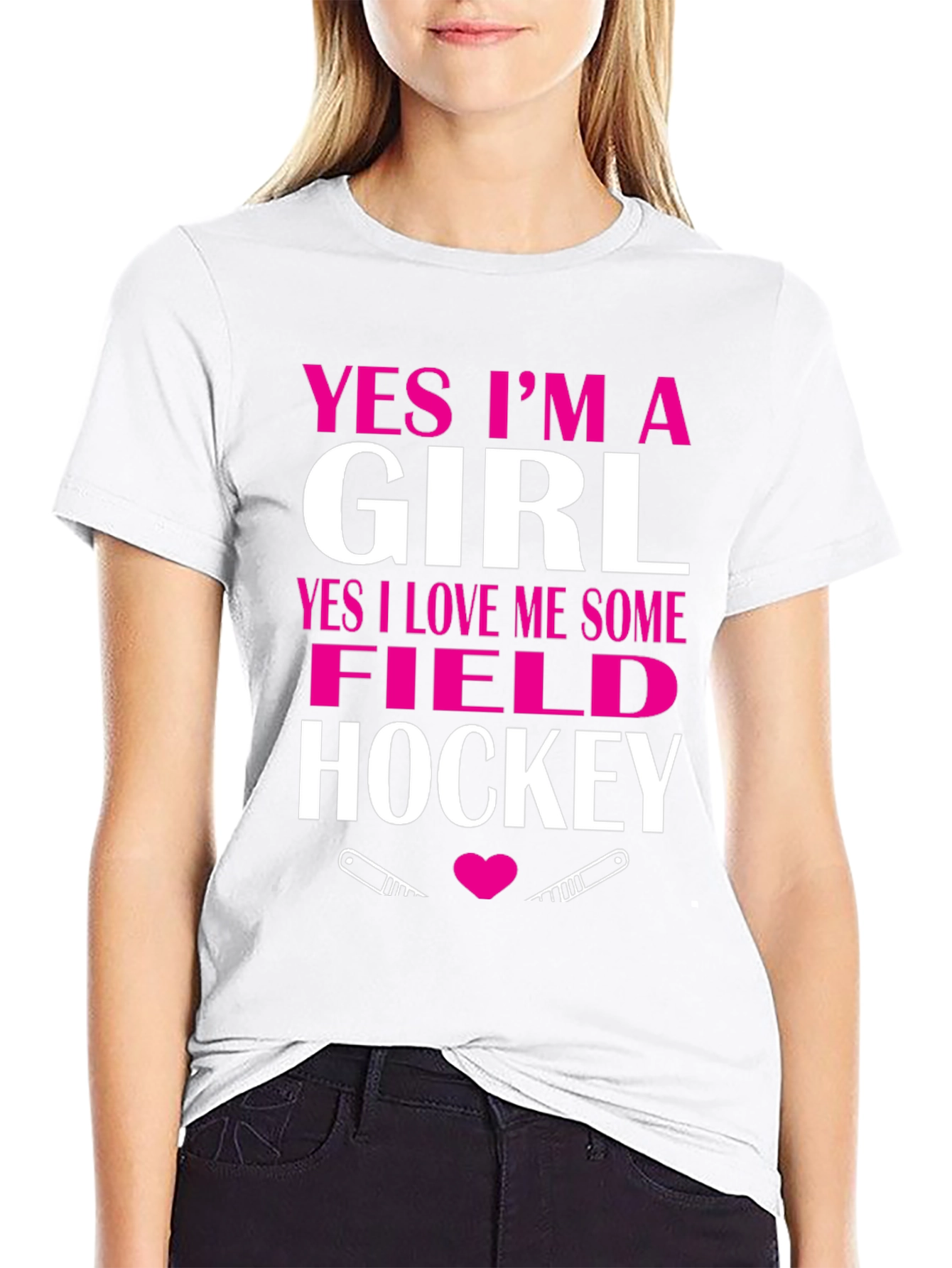 Field Hockey Girls T-Shirt