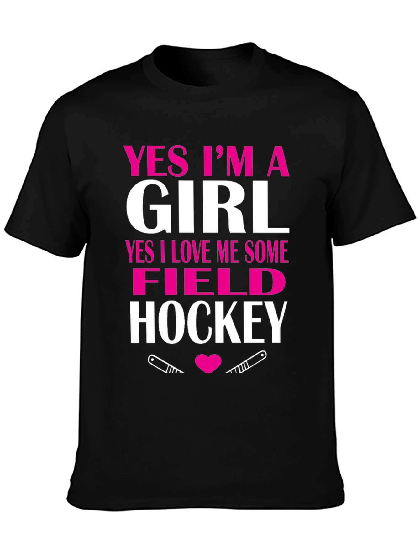 Field Hockey Girls T-Shirt