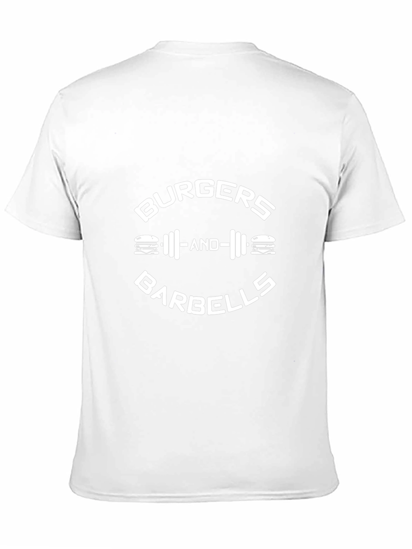 Burgers and Barbells Graphic Tee