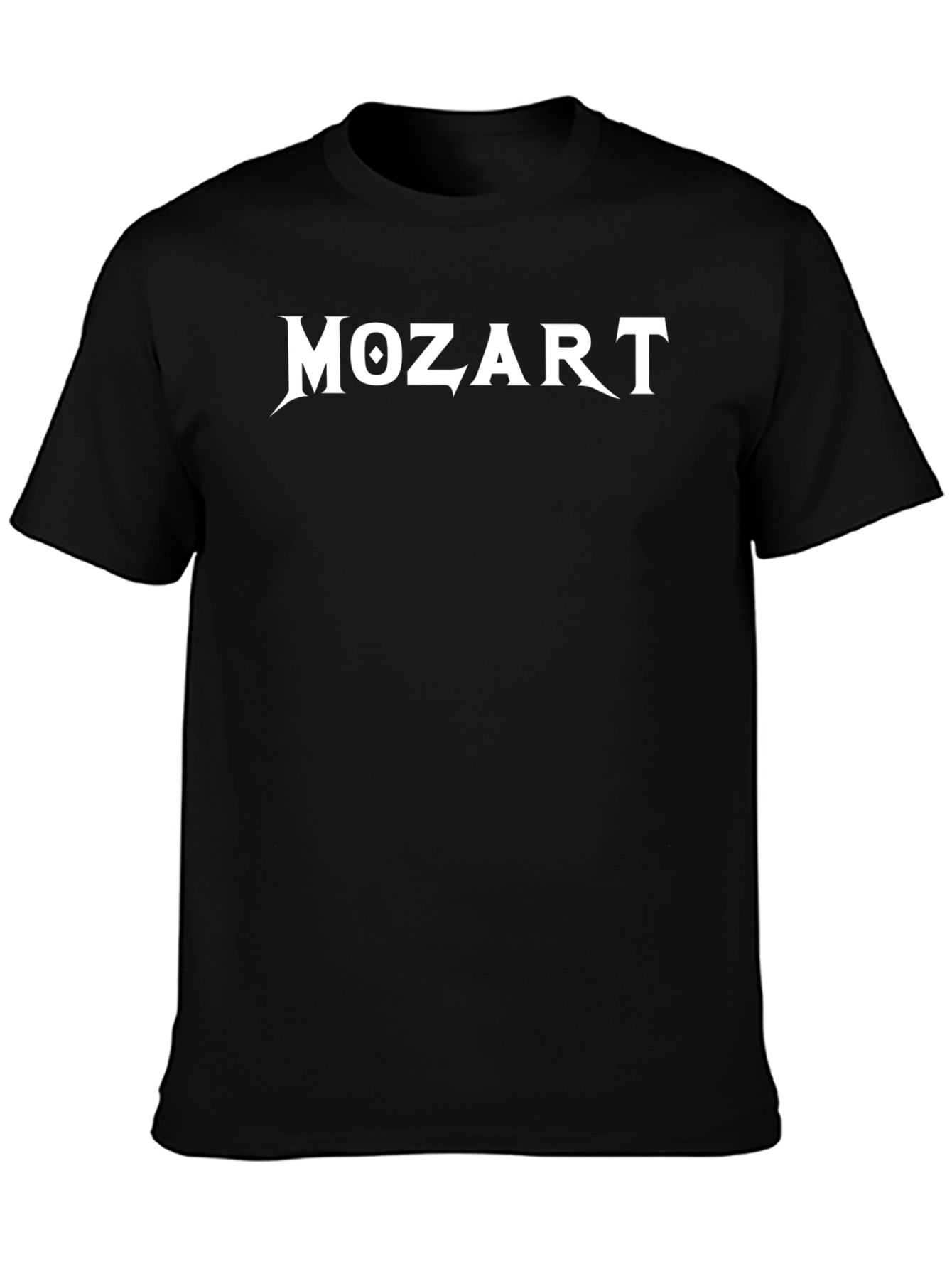 Mozart Black T-Shirt - Classic Music Tee