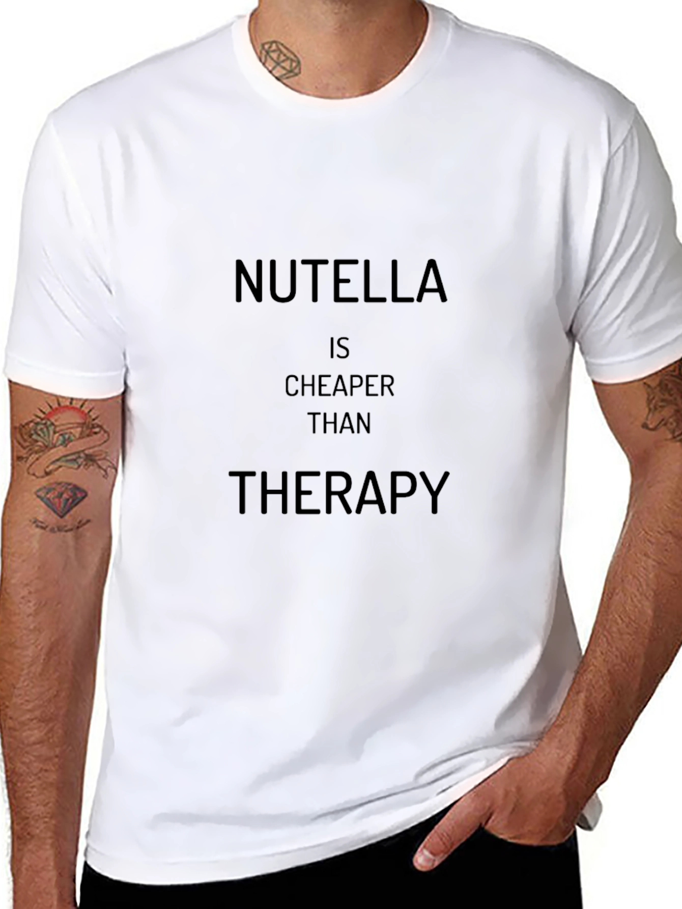 Nutella is Cheaper Than Therapy T-Shirt