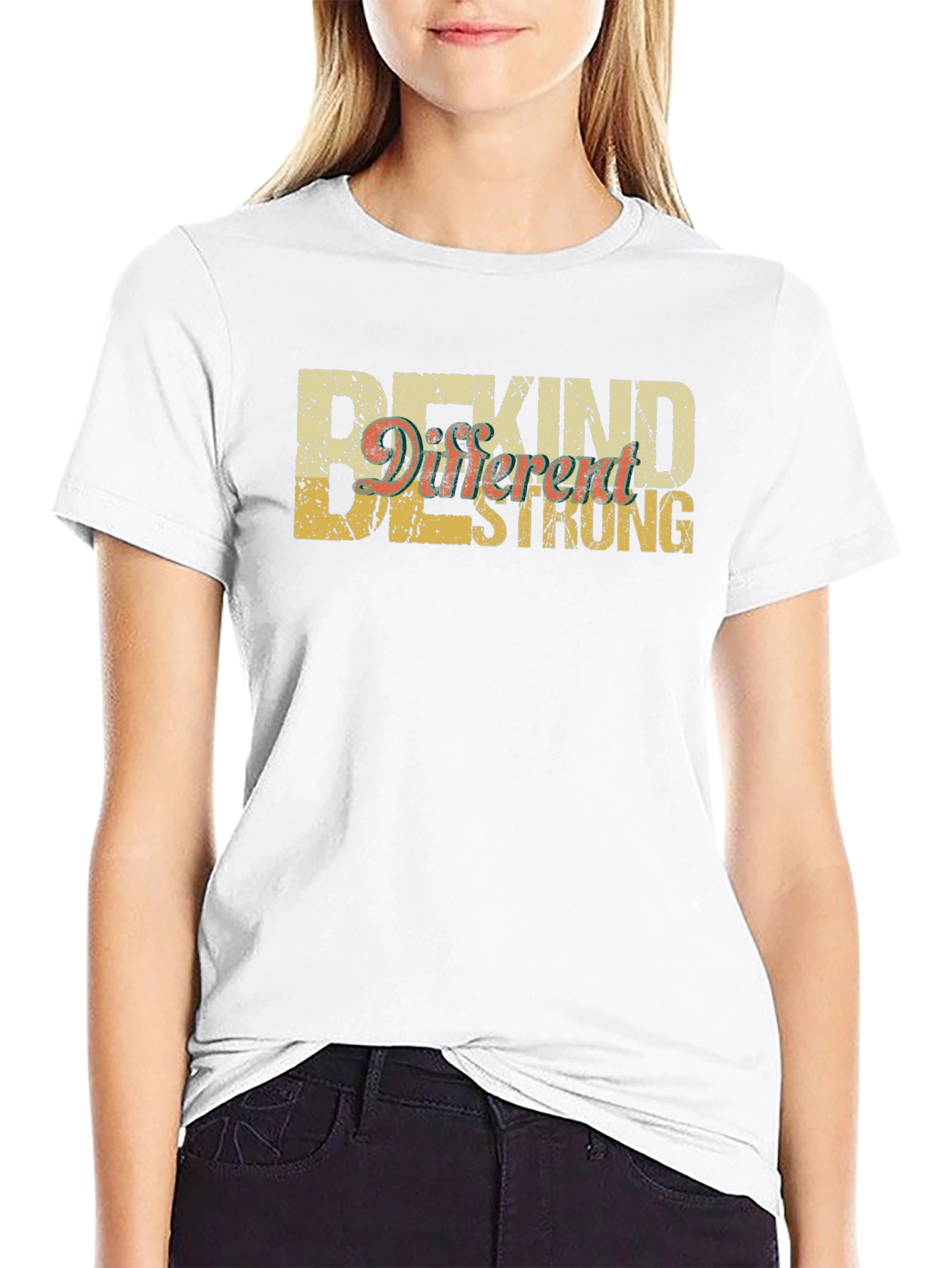 Be Kind Different Strong T-Shirt