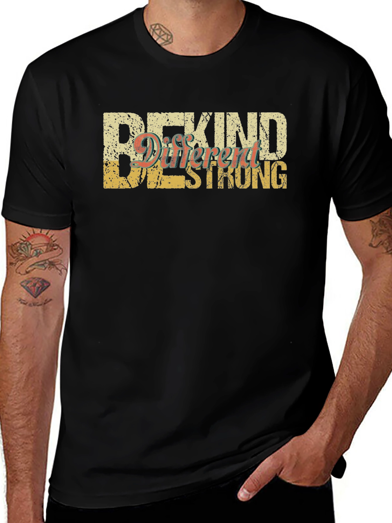 Be Kind Different Strong T-Shirt