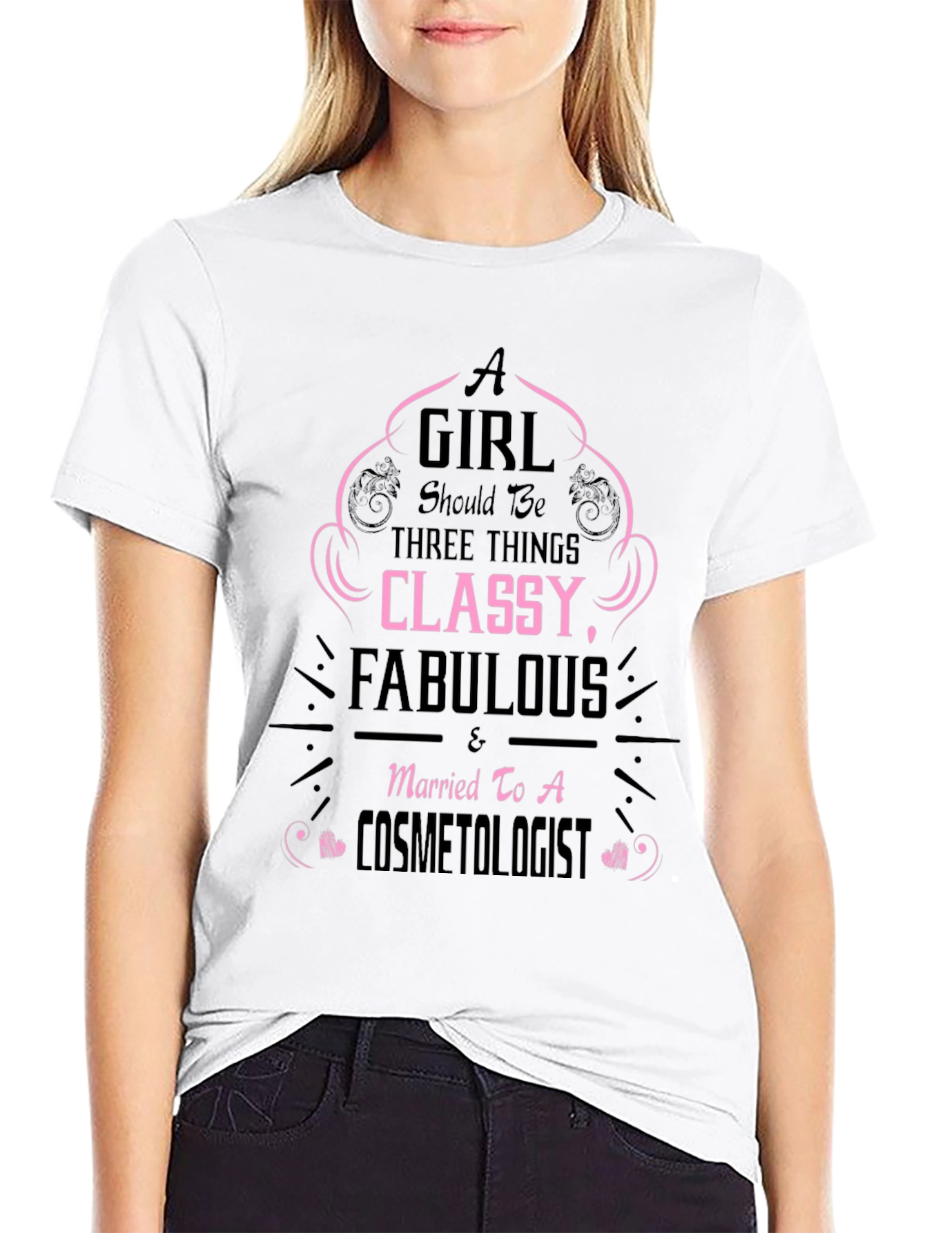 Classy Cosmetologist Graphic Tee