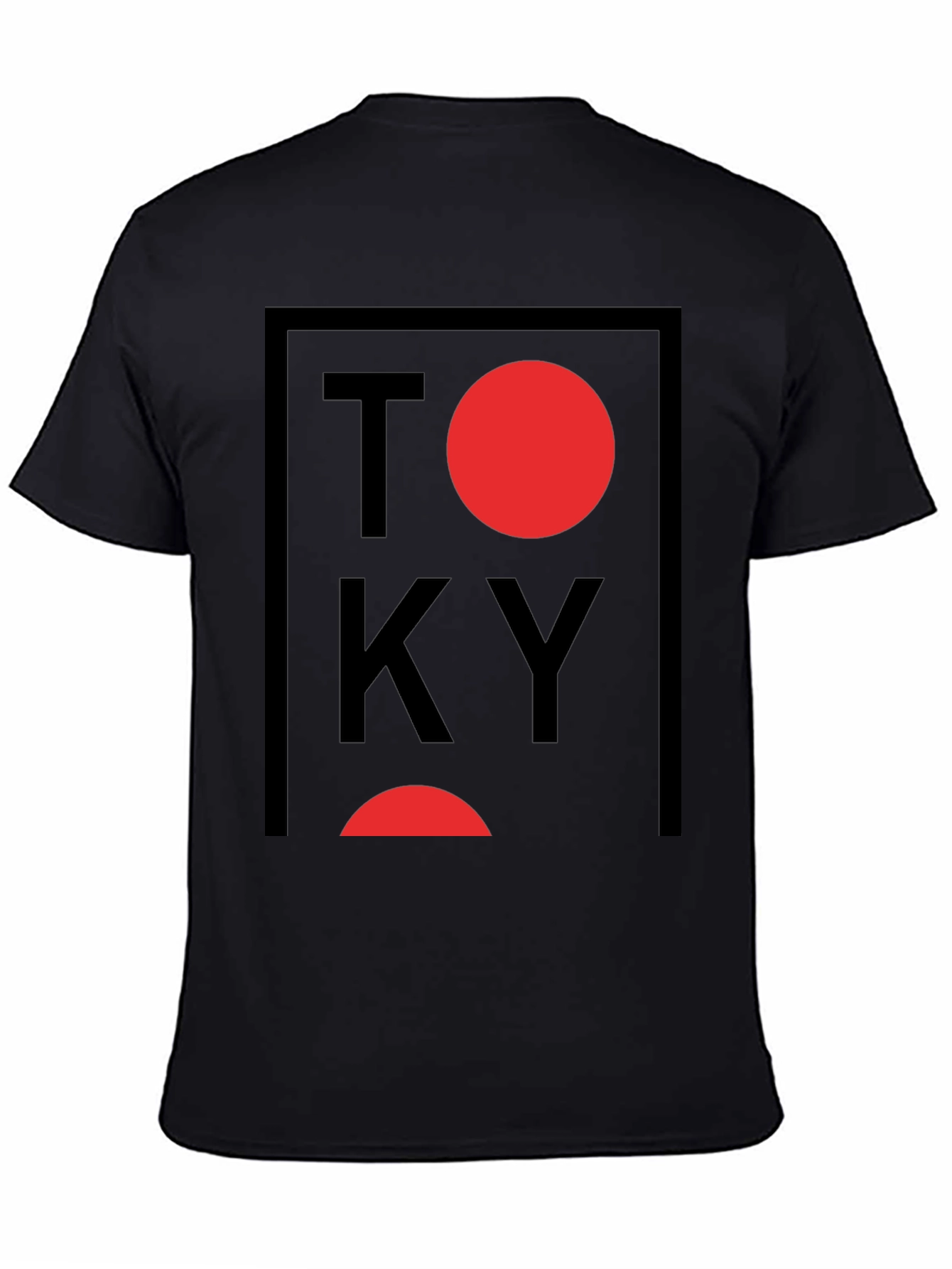 Tokyo Graphic Print Crewneck T-Shirt