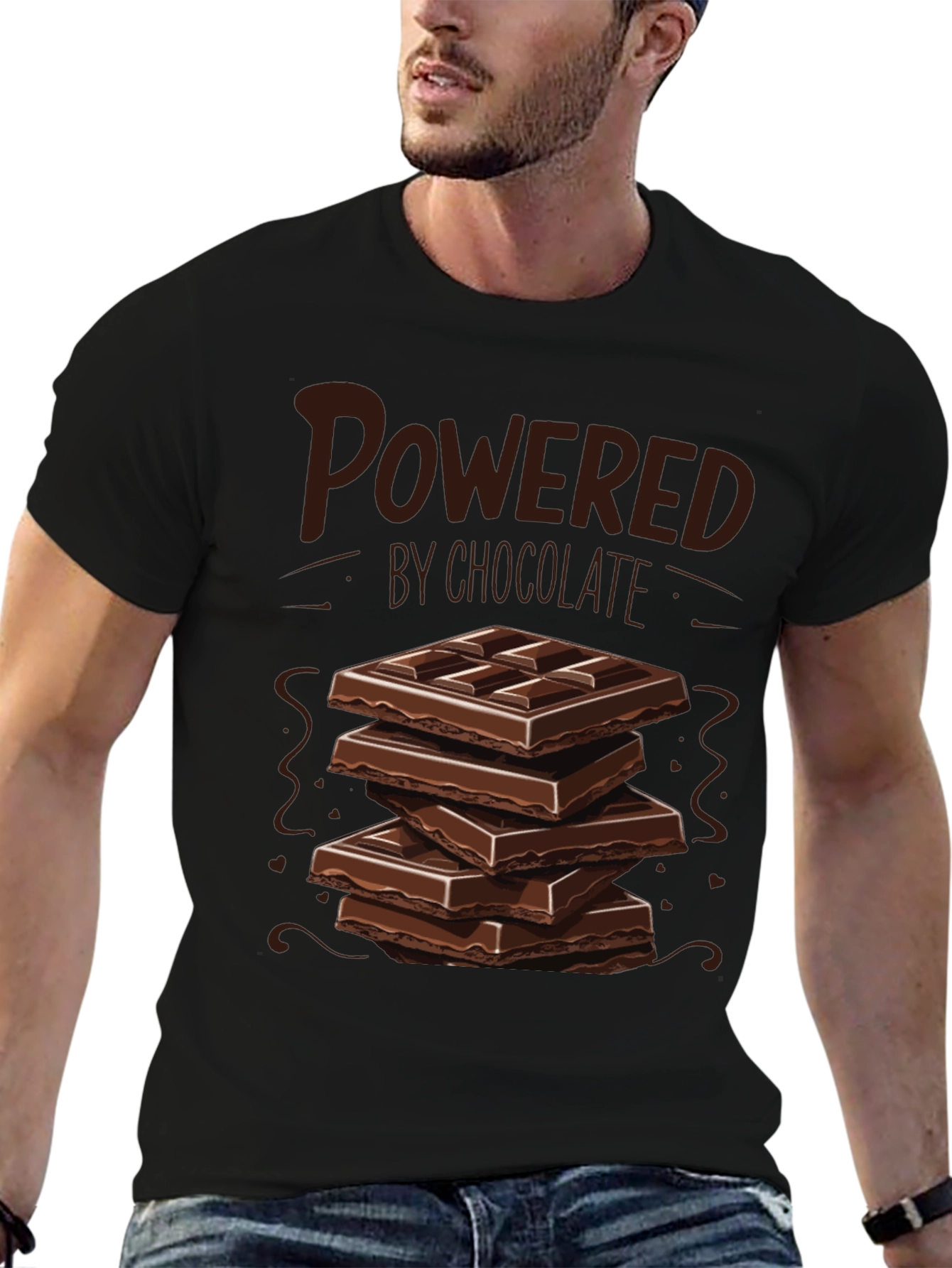 Powered by Chocolate T-Shirt