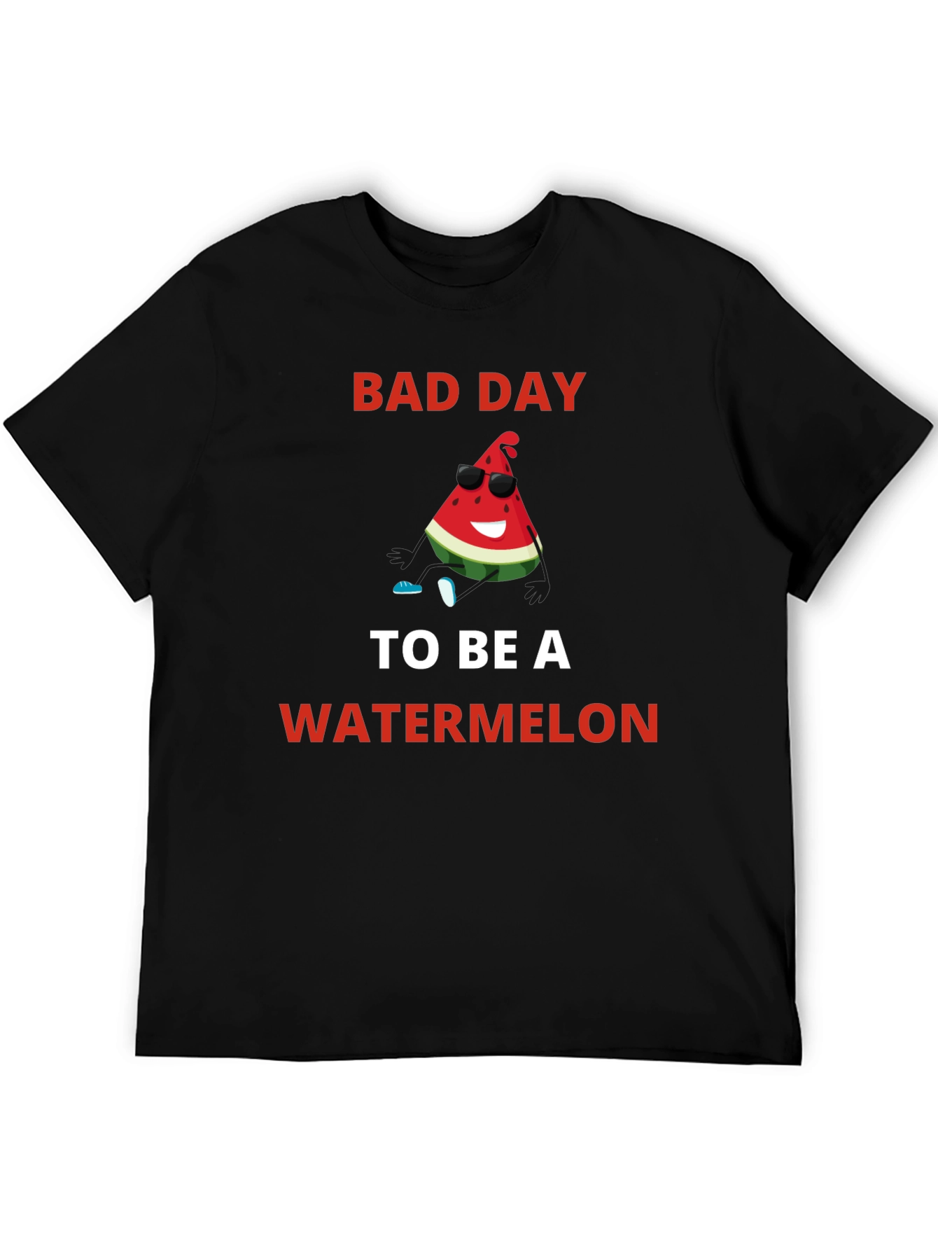 Bad Day To Be A Watermelon Graphic Tee
