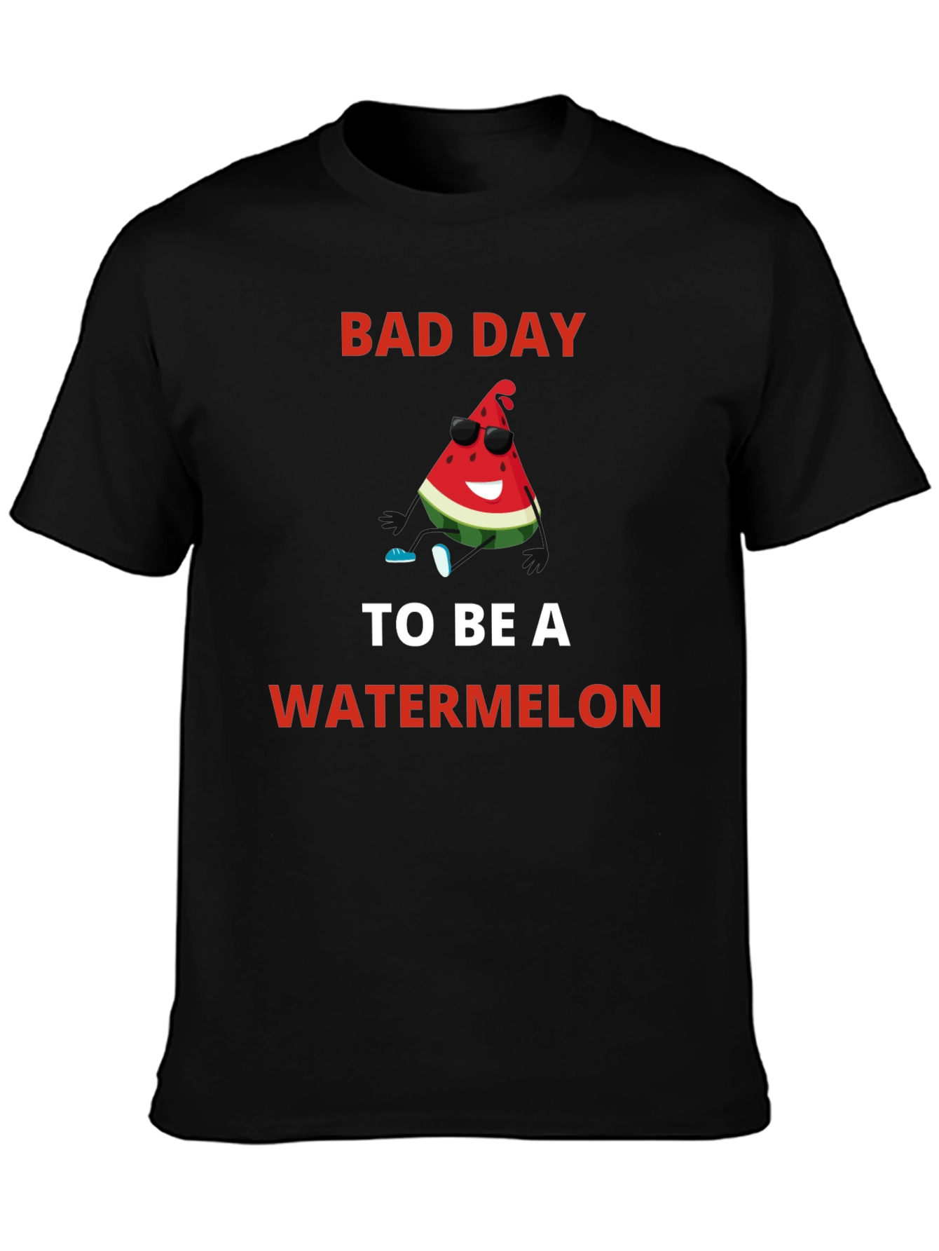 Bad Day To Be A Watermelon Graphic Tee