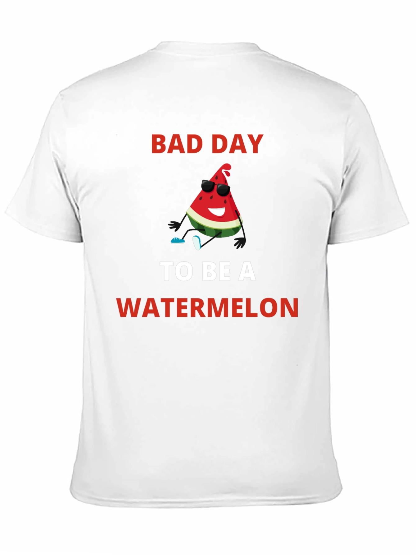 Bad Day To Be A Watermelon Graphic Tee
