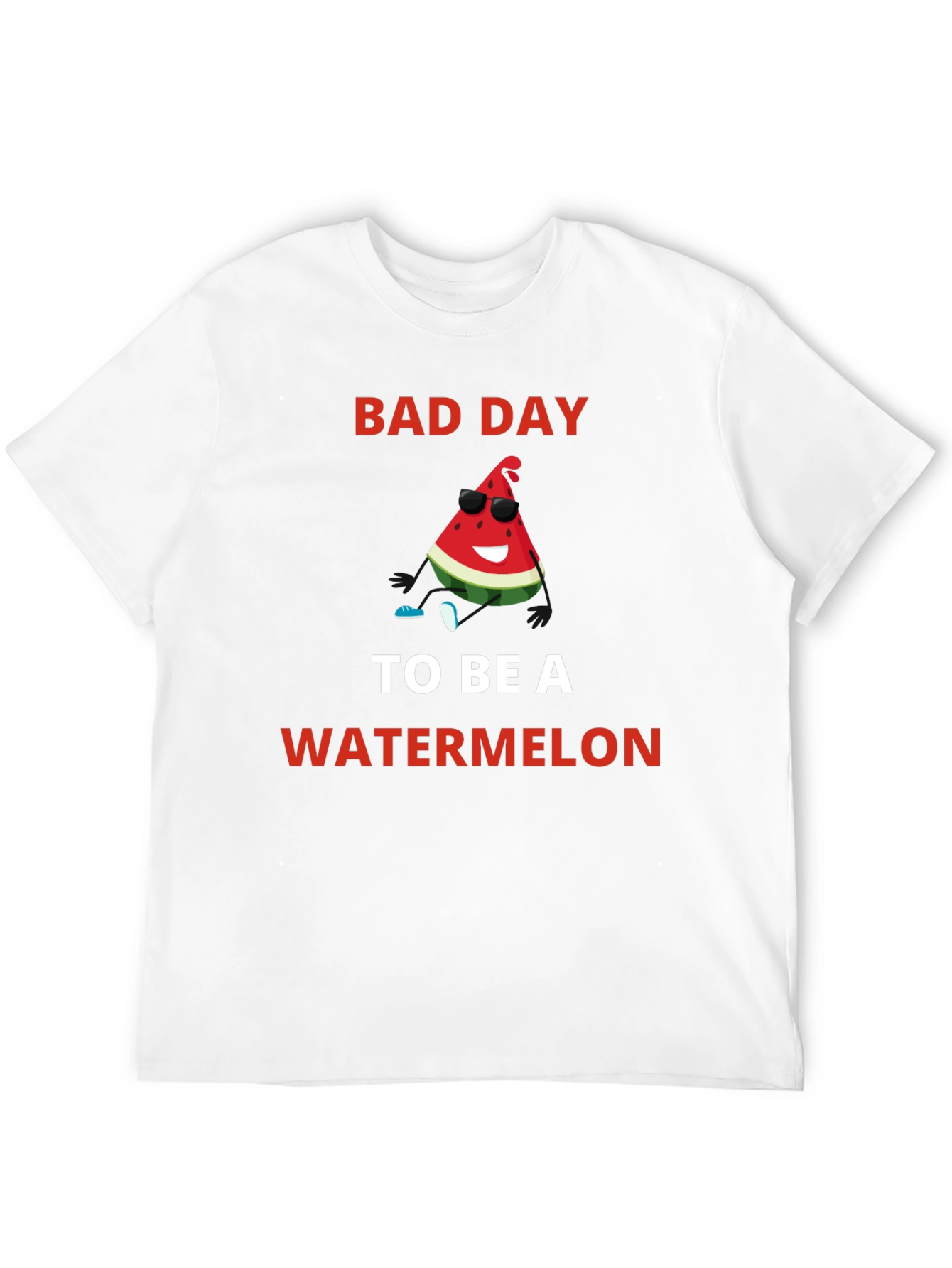 Bad Day To Be A Watermelon Graphic Tee