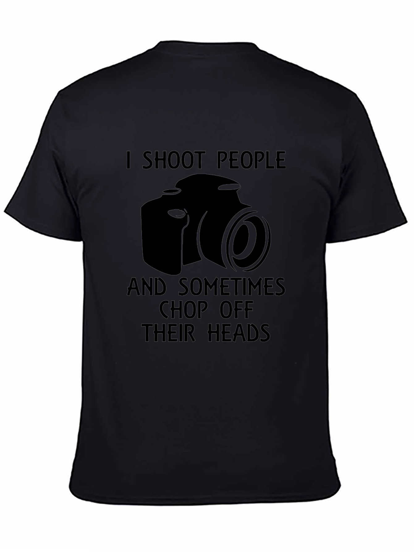Funny Photography T-Shirt - I Shoot People Tee