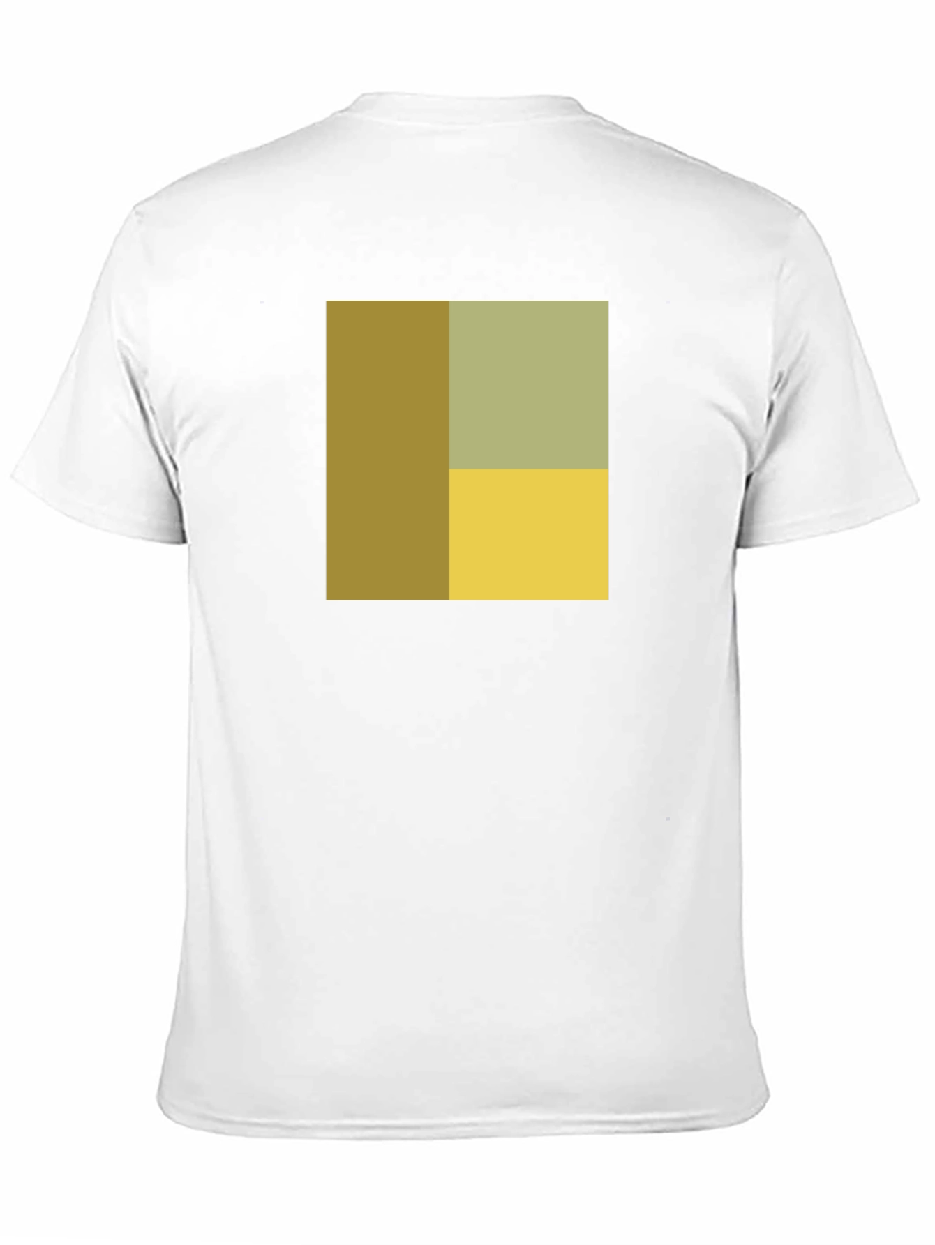 Abstract Block Print Tee - Soft Cotton Blend