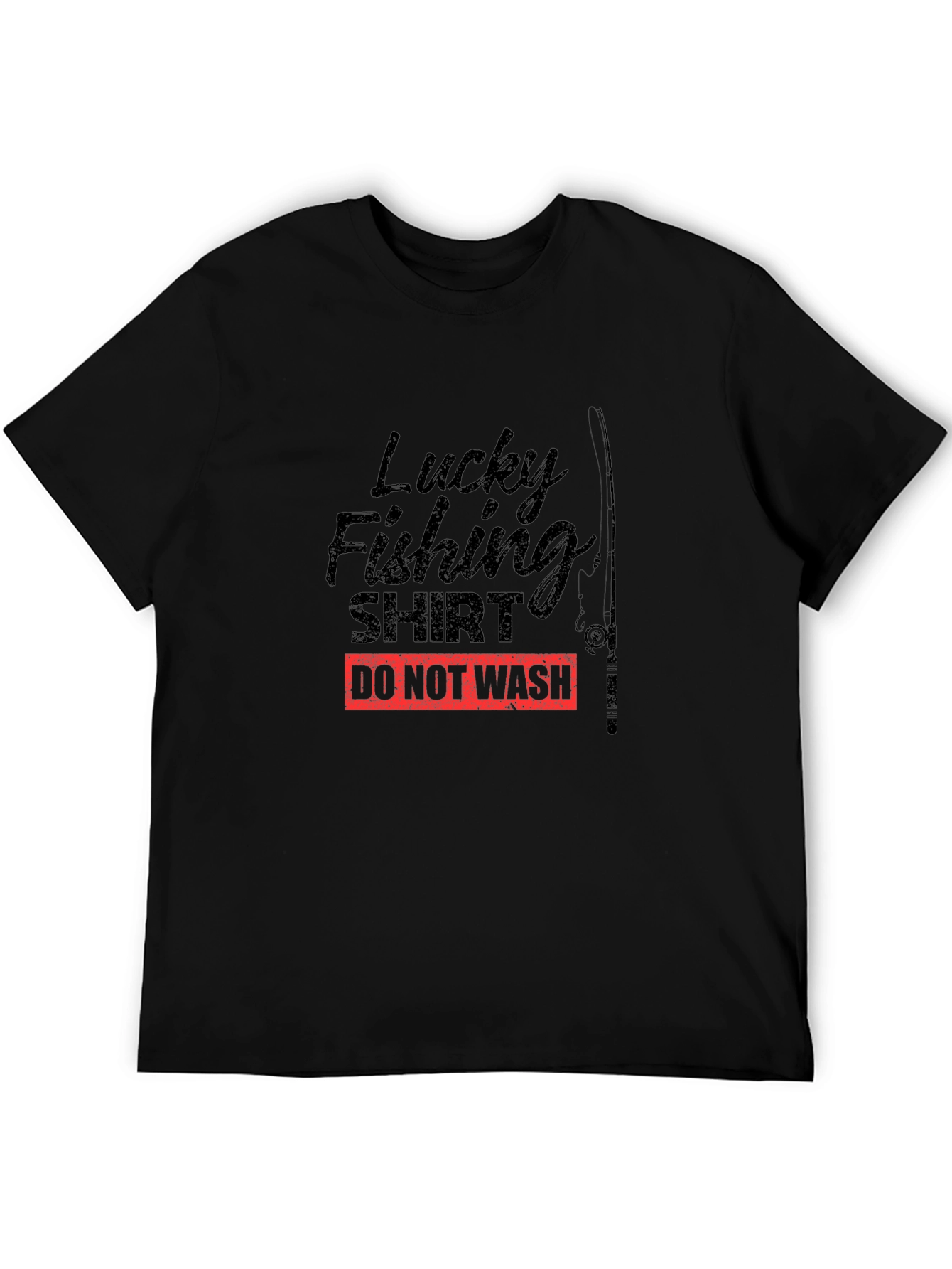 Lucky Fishing Shirt - Mens Graphic Tee