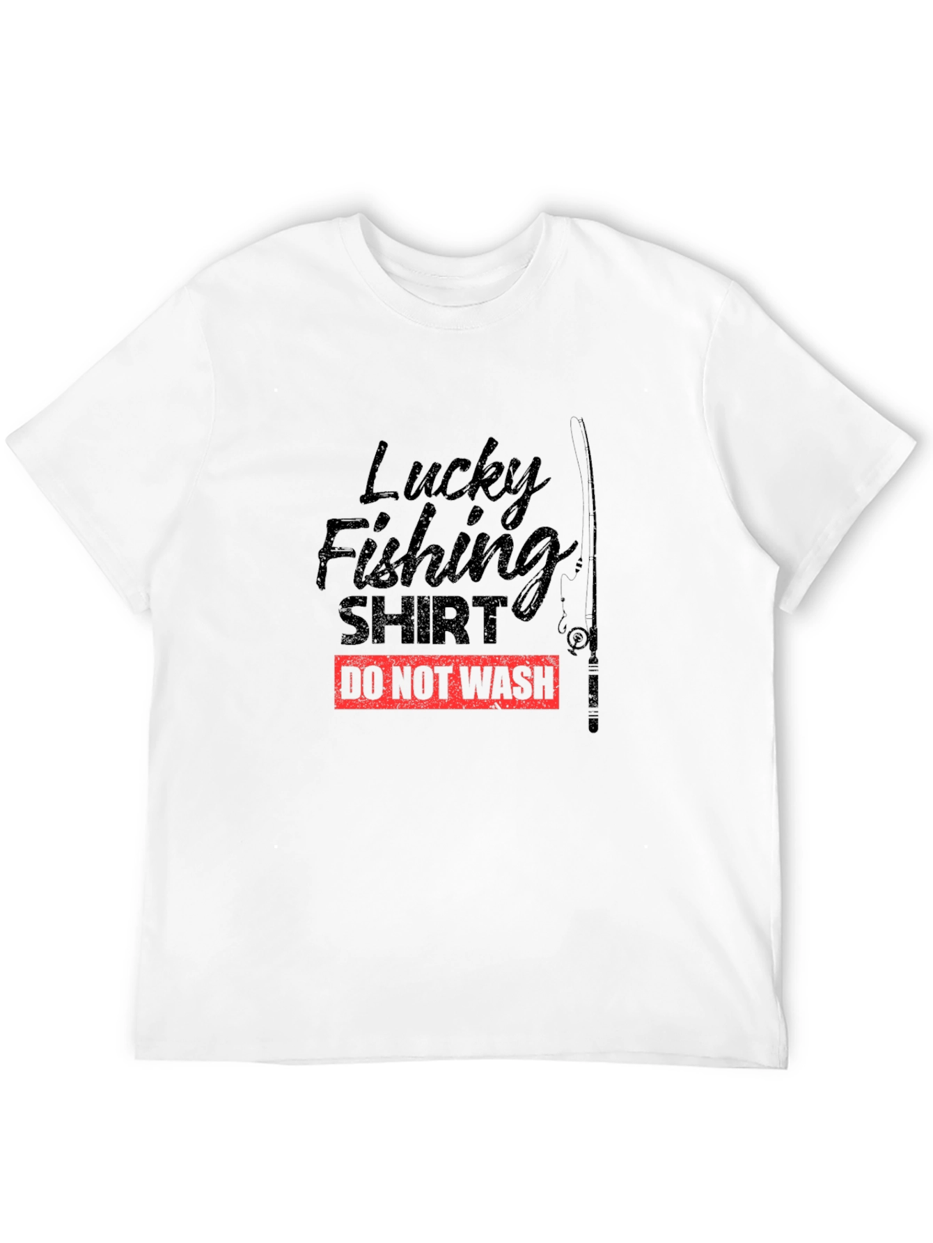 Lucky Fishing Shirt - Mens Graphic Tee