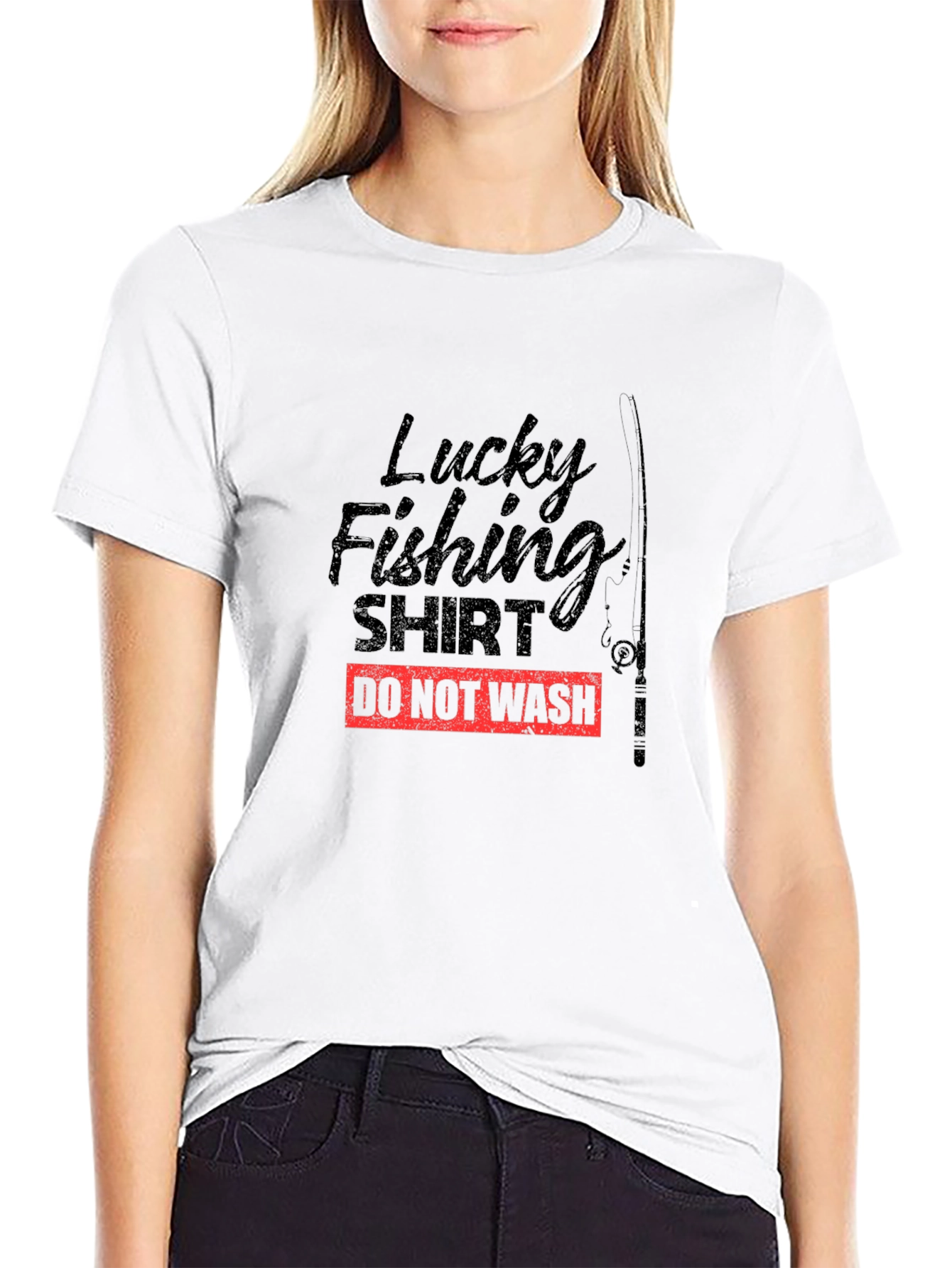 Lucky Fishing Shirt - Mens Graphic Tee