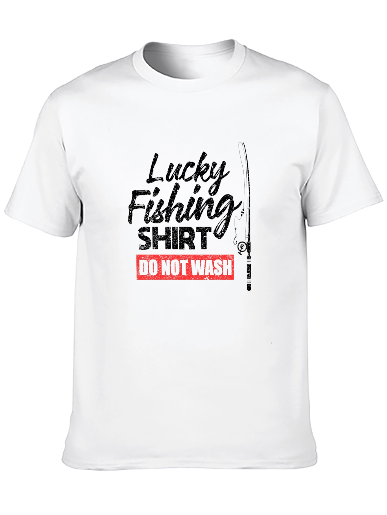 Lucky Fishing Shirt - Mens Graphic Tee