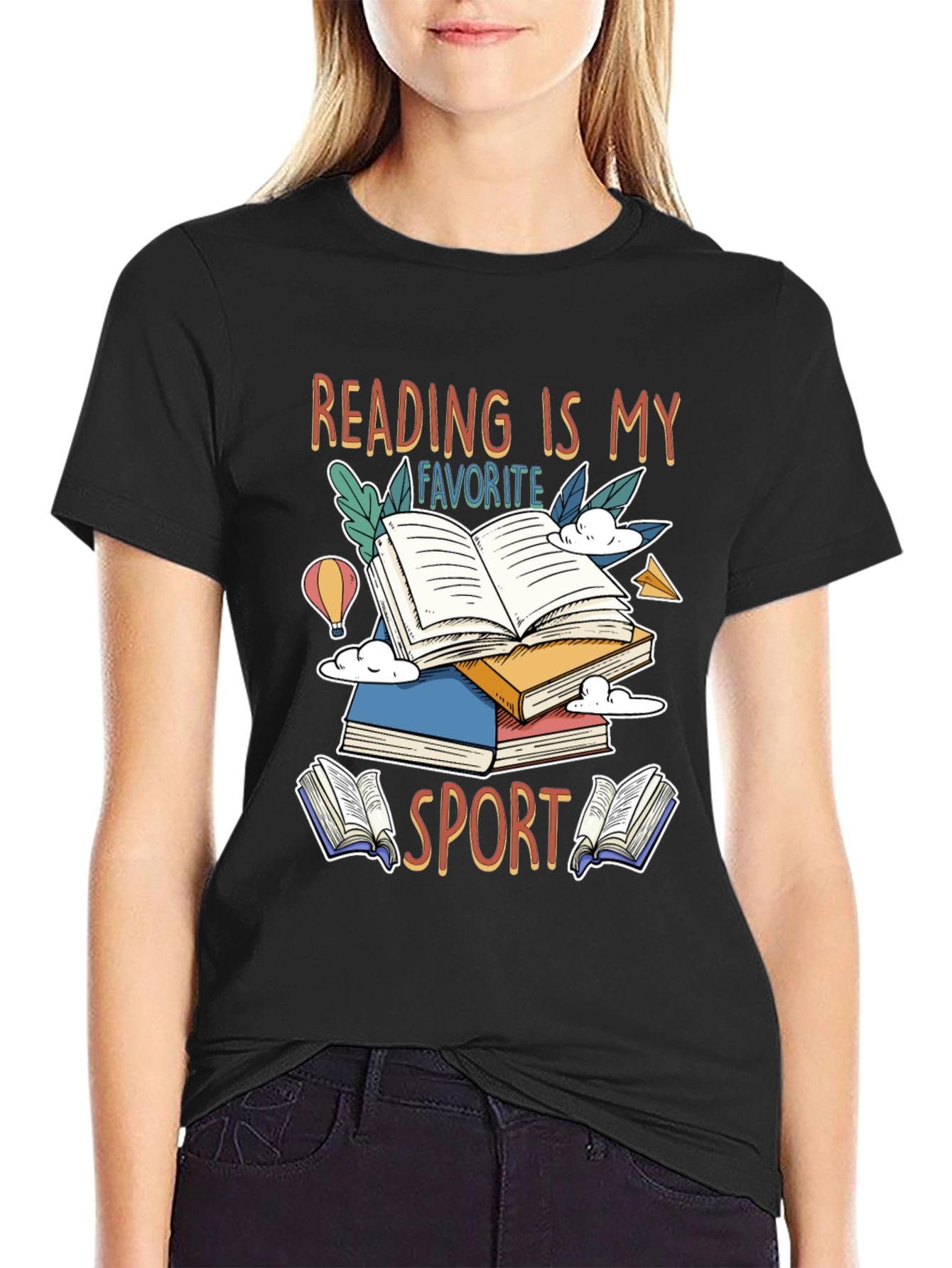 Reading is my favorite sport T-shirt