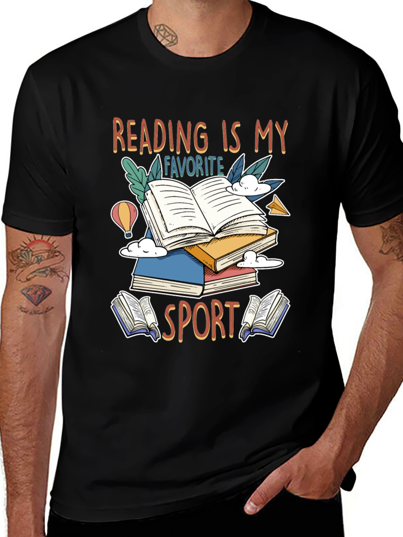 Reading is my favorite sport T-shirt