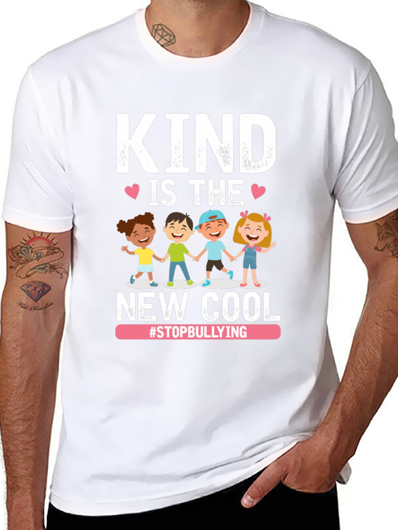 Kind is the New Cool T-Shirt - Stop Bullying