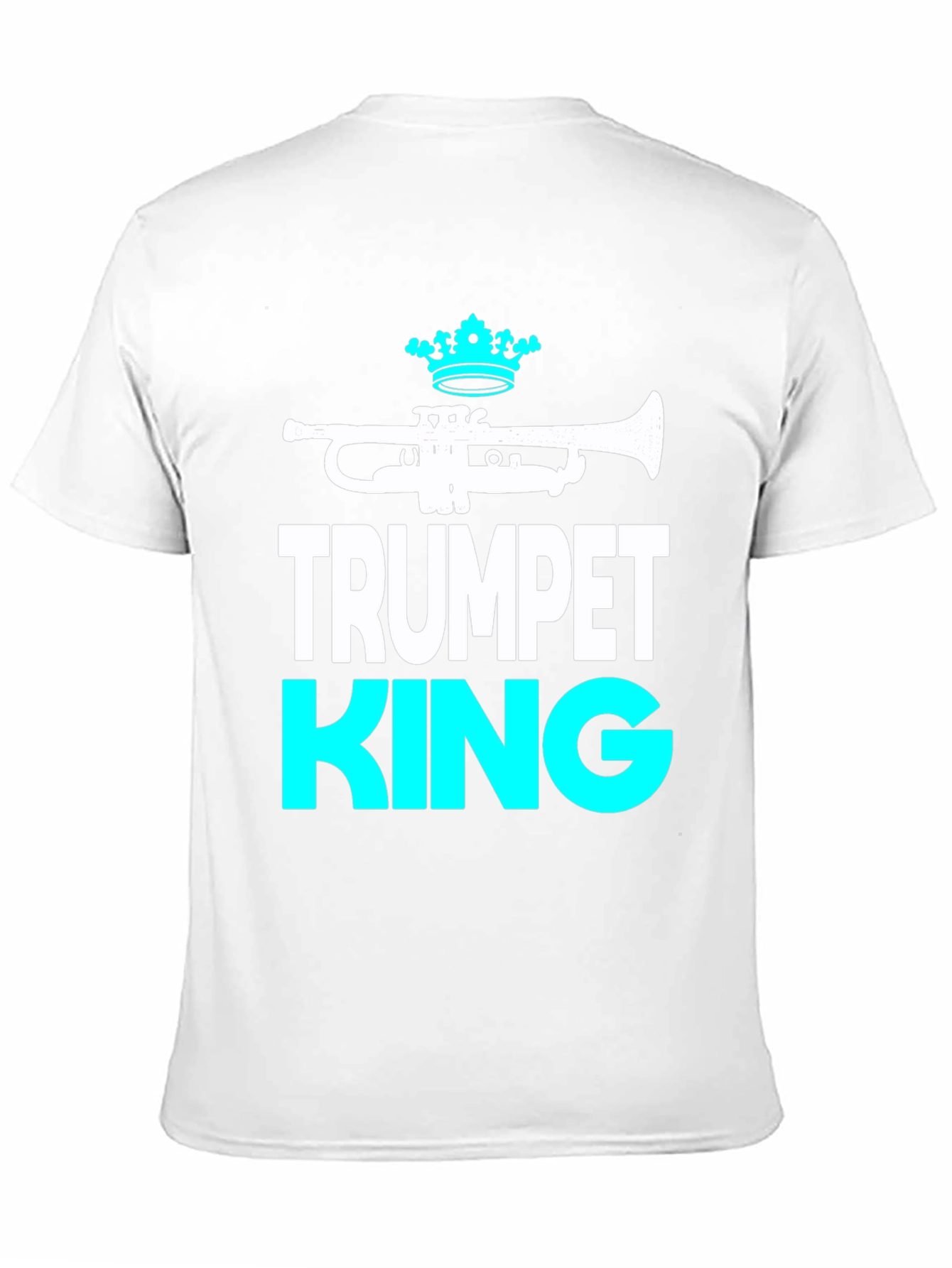 Trumpet King Graphic Tee - Music Lover T-Shirt