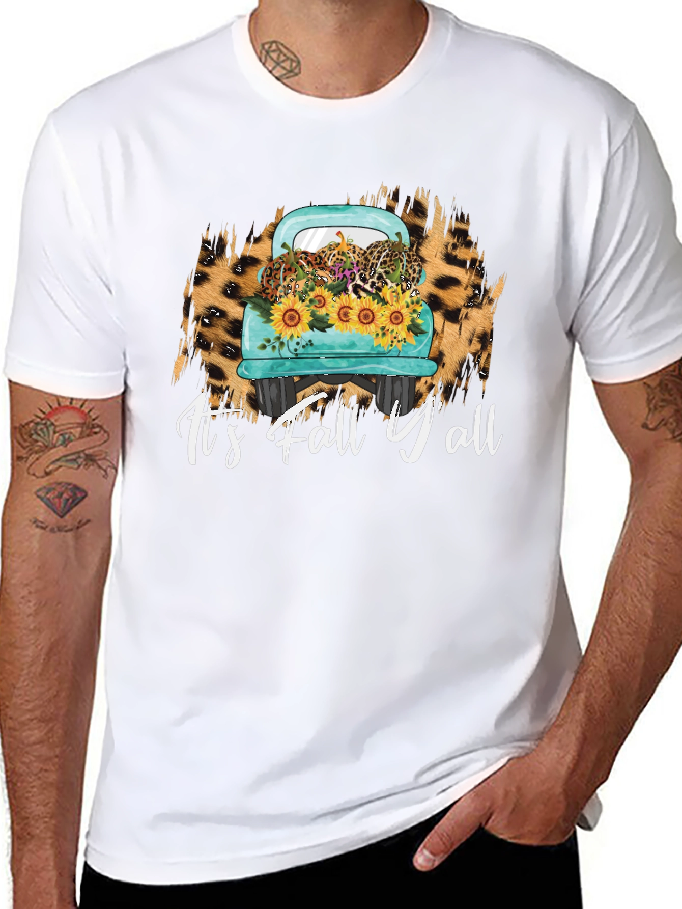 Its Fall Yall Truck T-Shirt