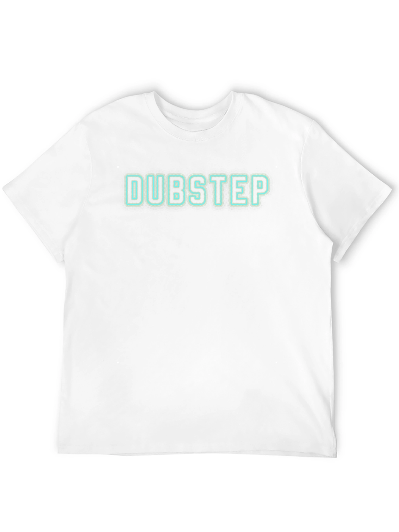 Dubstep Neon Graphic Black T-Shirt