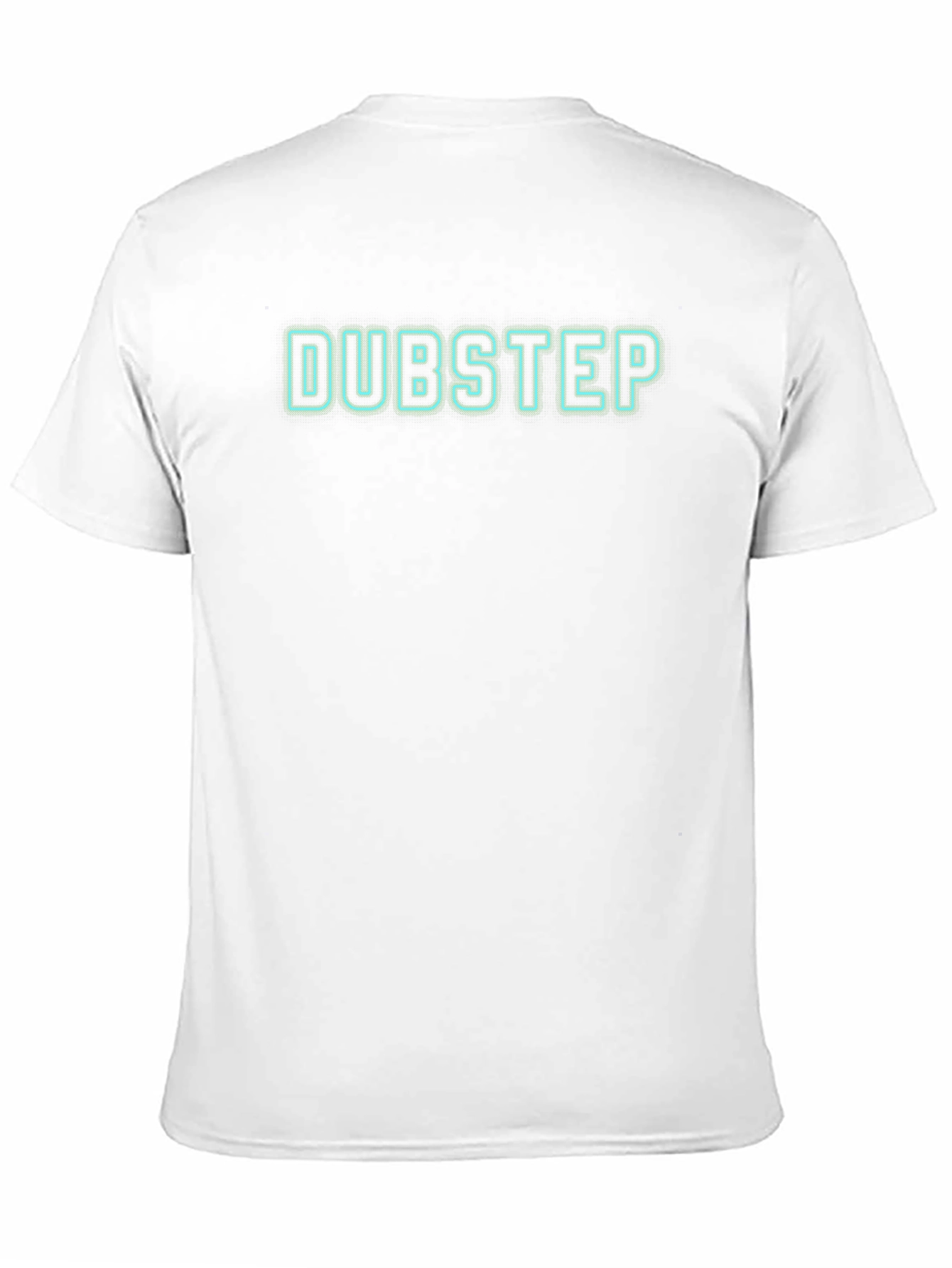 Dubstep Neon Graphic Black T-Shirt