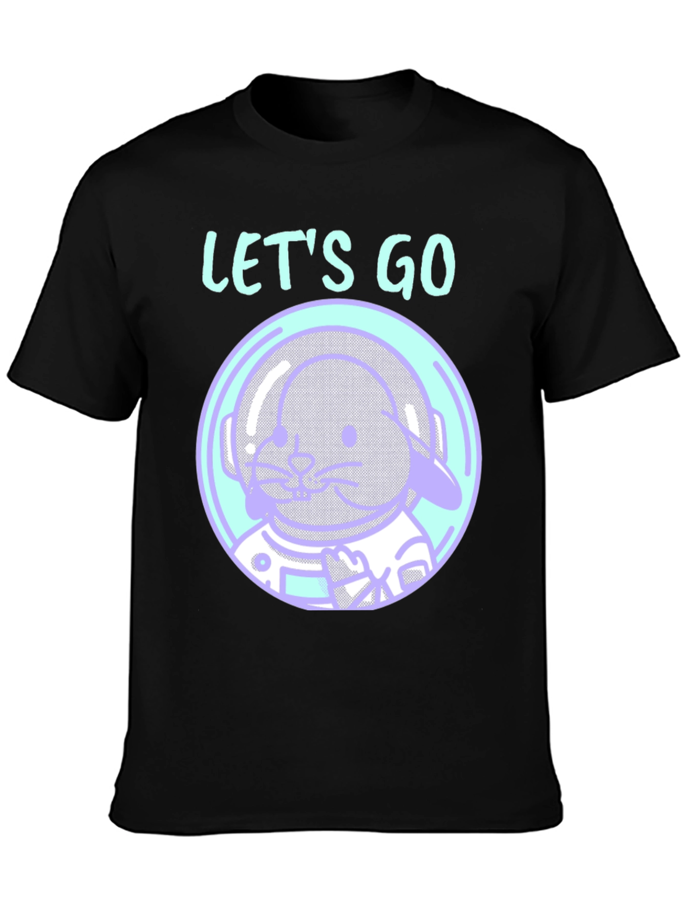 Space Seal T-Shirt - Lets Go!