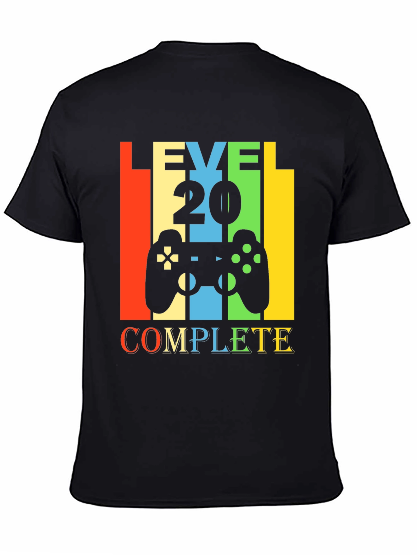 Level 20 Complete T-Shirt - Gamer Birthday Tee