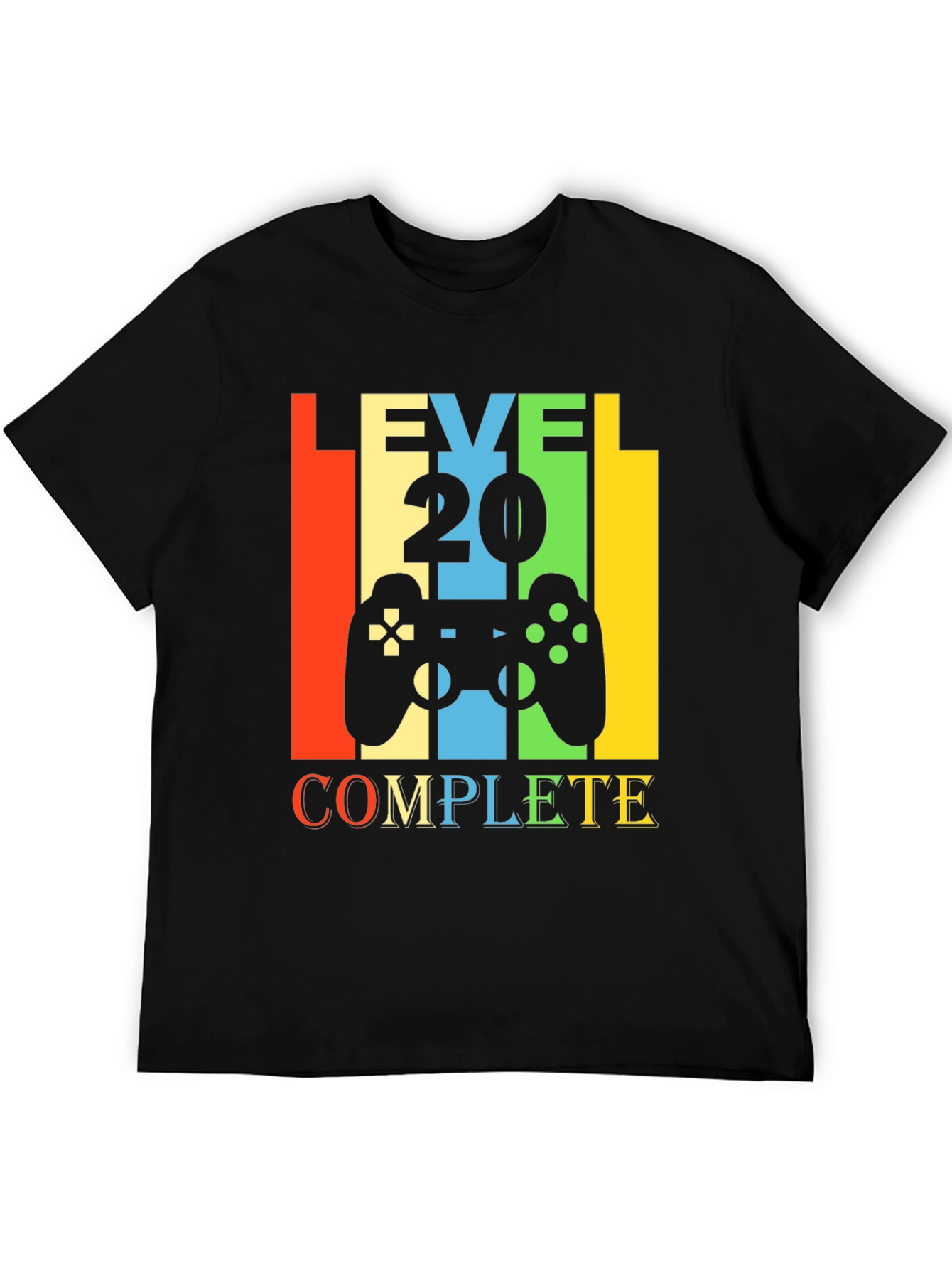 Level 20 Complete T-Shirt - Gamer Birthday Tee