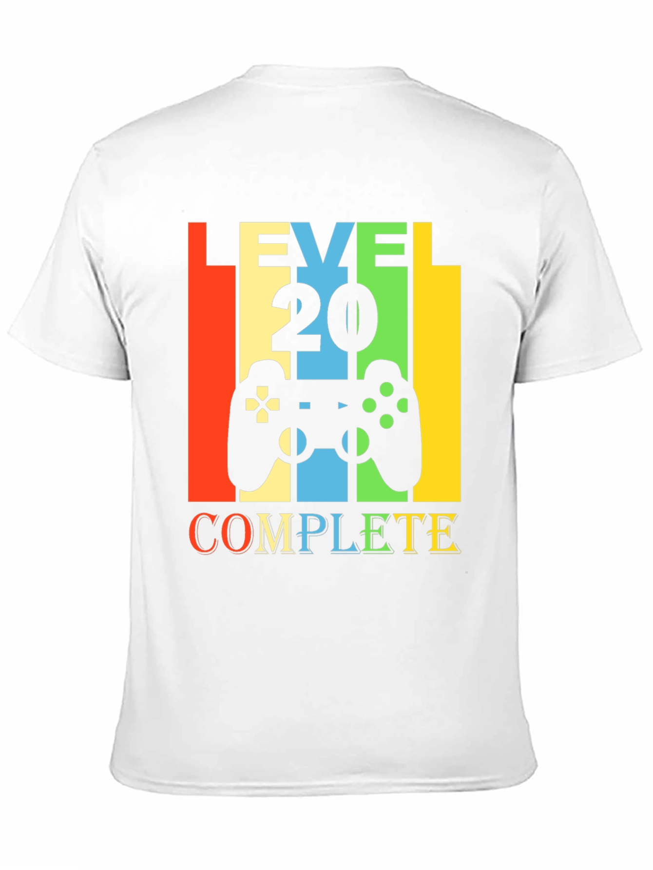 Level 20 Complete T-Shirt - Gamer Birthday Tee