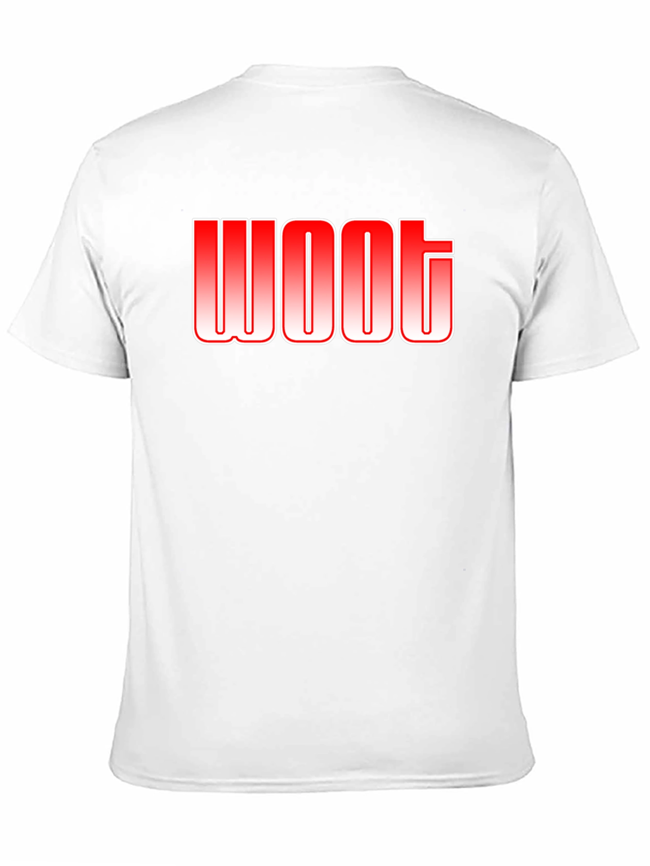 Woot Graphic Tee - Trendy Casual Cotton T-Shirt