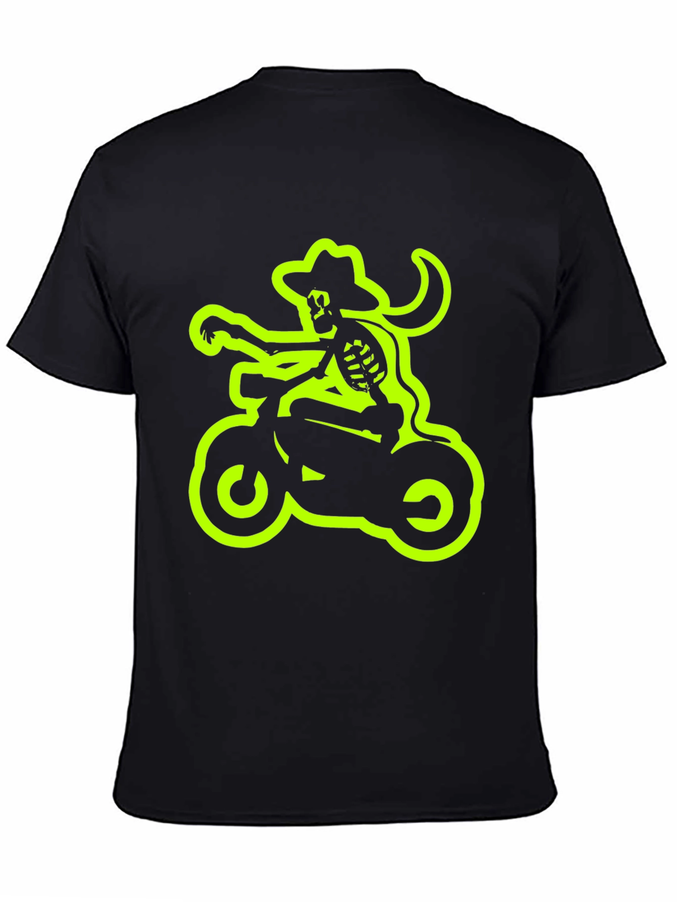 Skeleton Rider Black T-Shirt