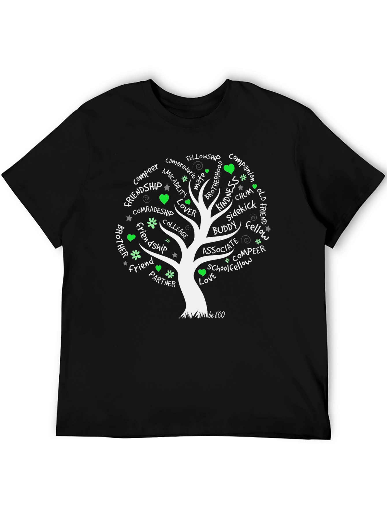 Friendship Tree Graphic Tee - Soft Cotton Blend