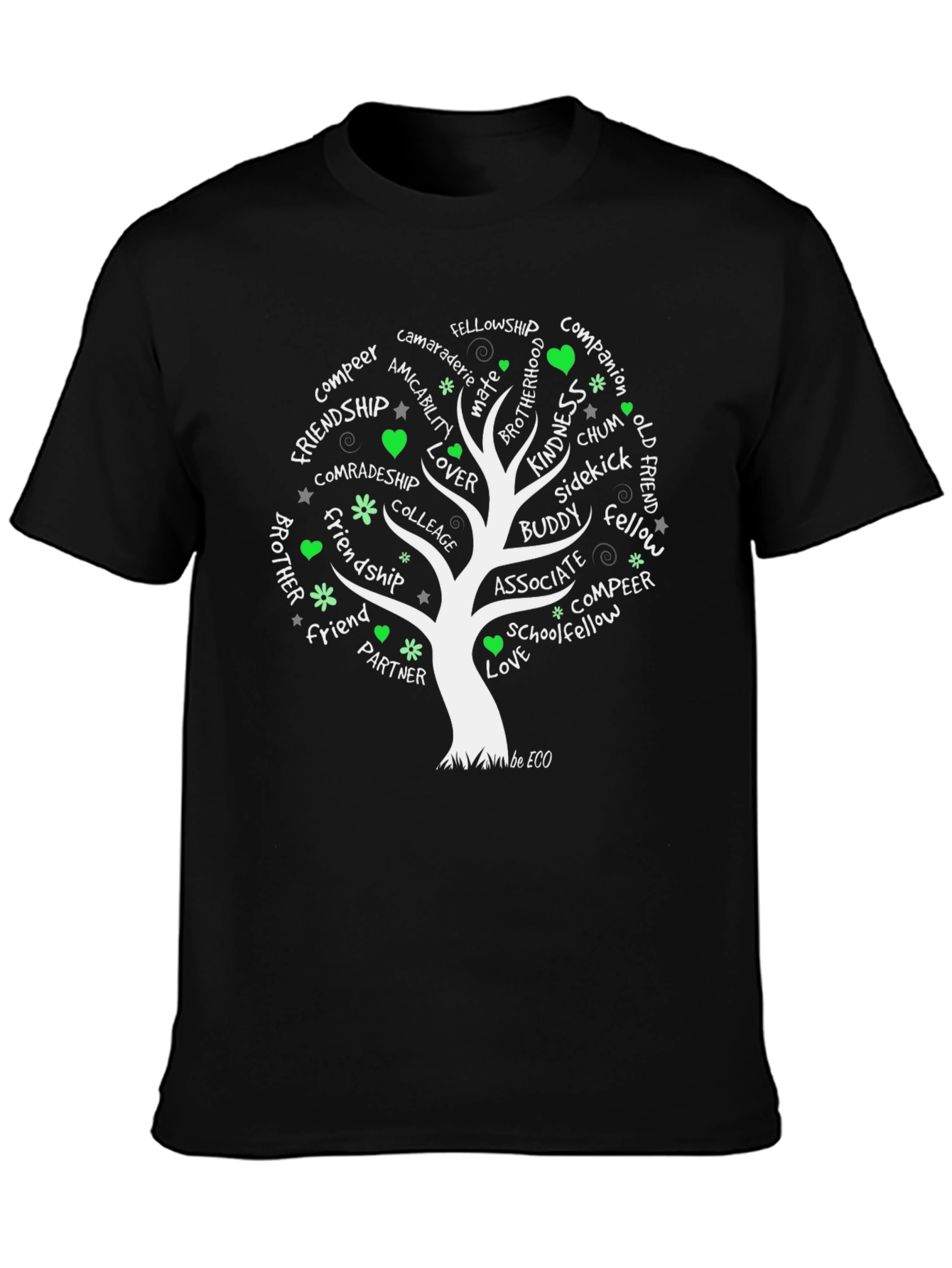 Friendship Tree Graphic Tee - Soft Cotton Blend
