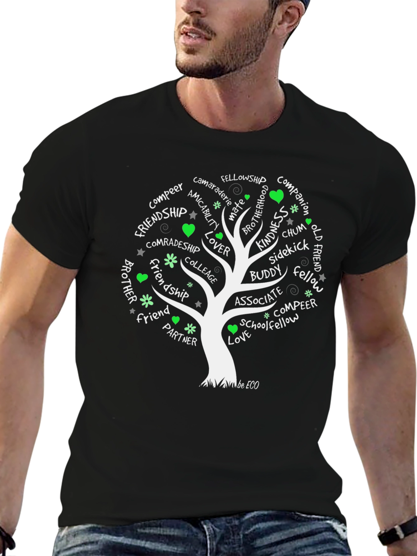 Friendship Tree Graphic Tee - Soft Cotton Blend