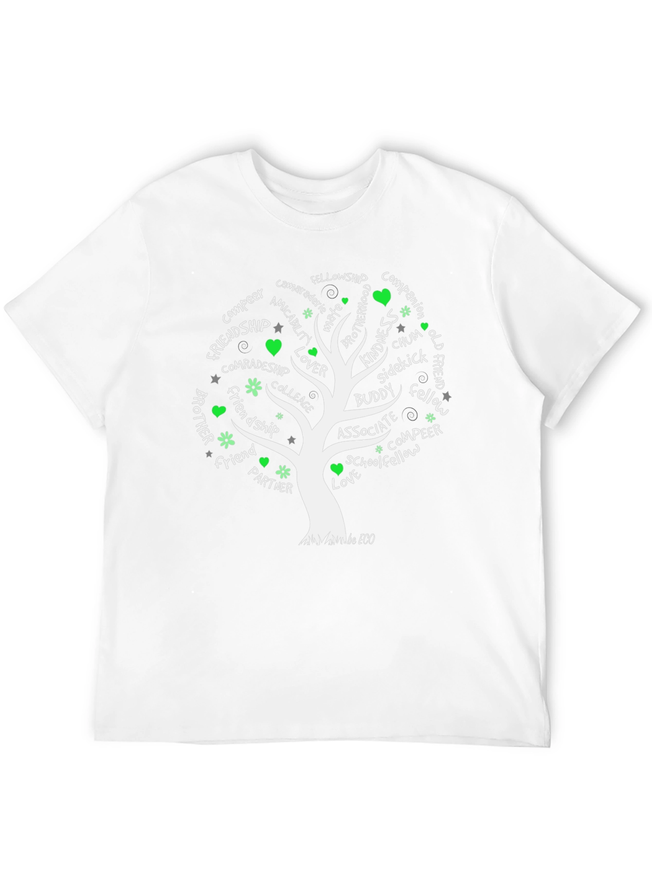 Friendship Tree Graphic Tee - Soft Cotton Blend