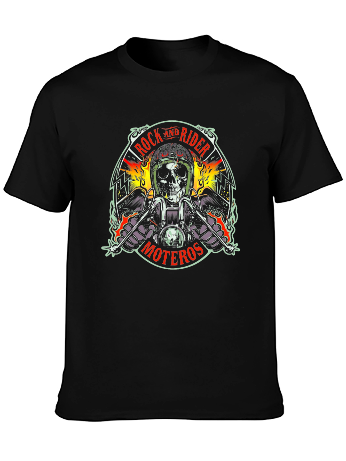 Rock & Rider Moteros Graphic Tee